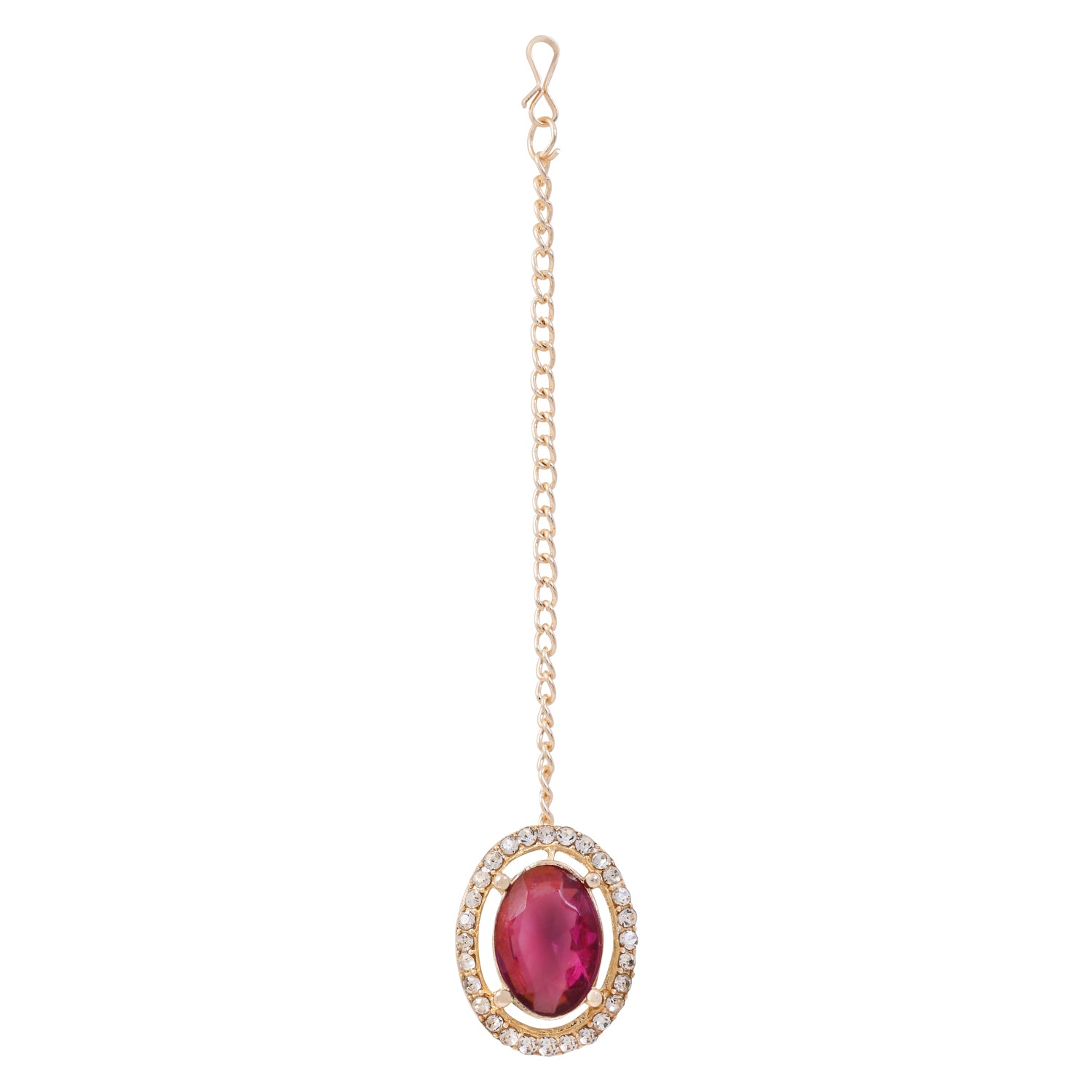 Ziyana Wine Necklace Set