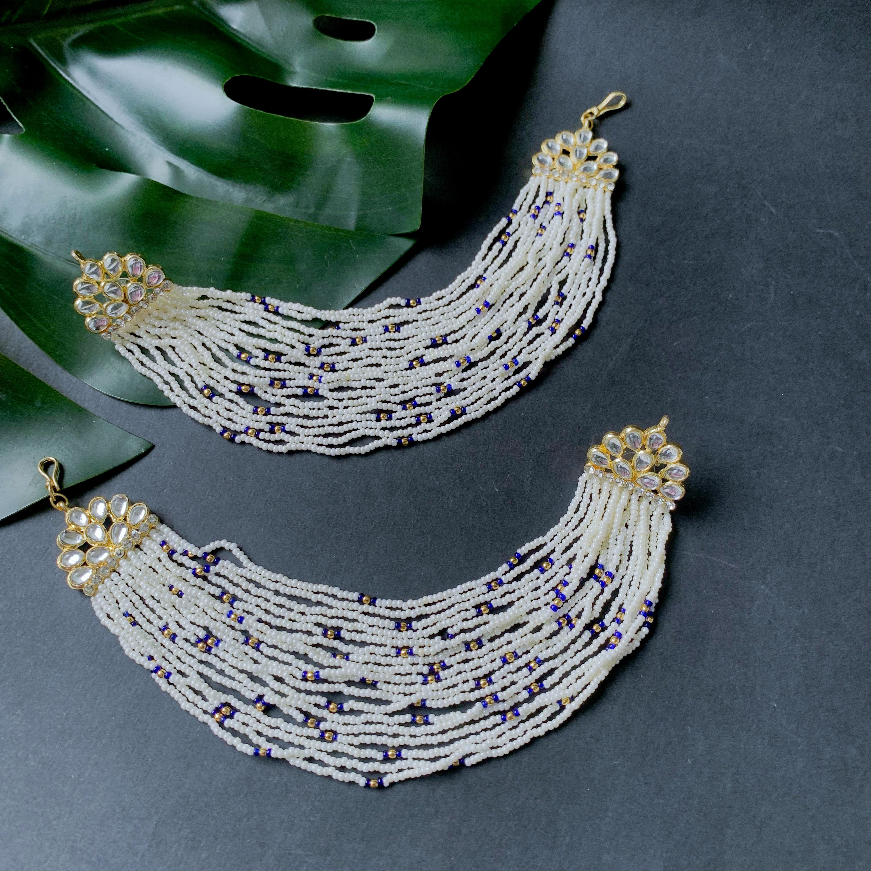 PRALAMBIKA Blue Earrings