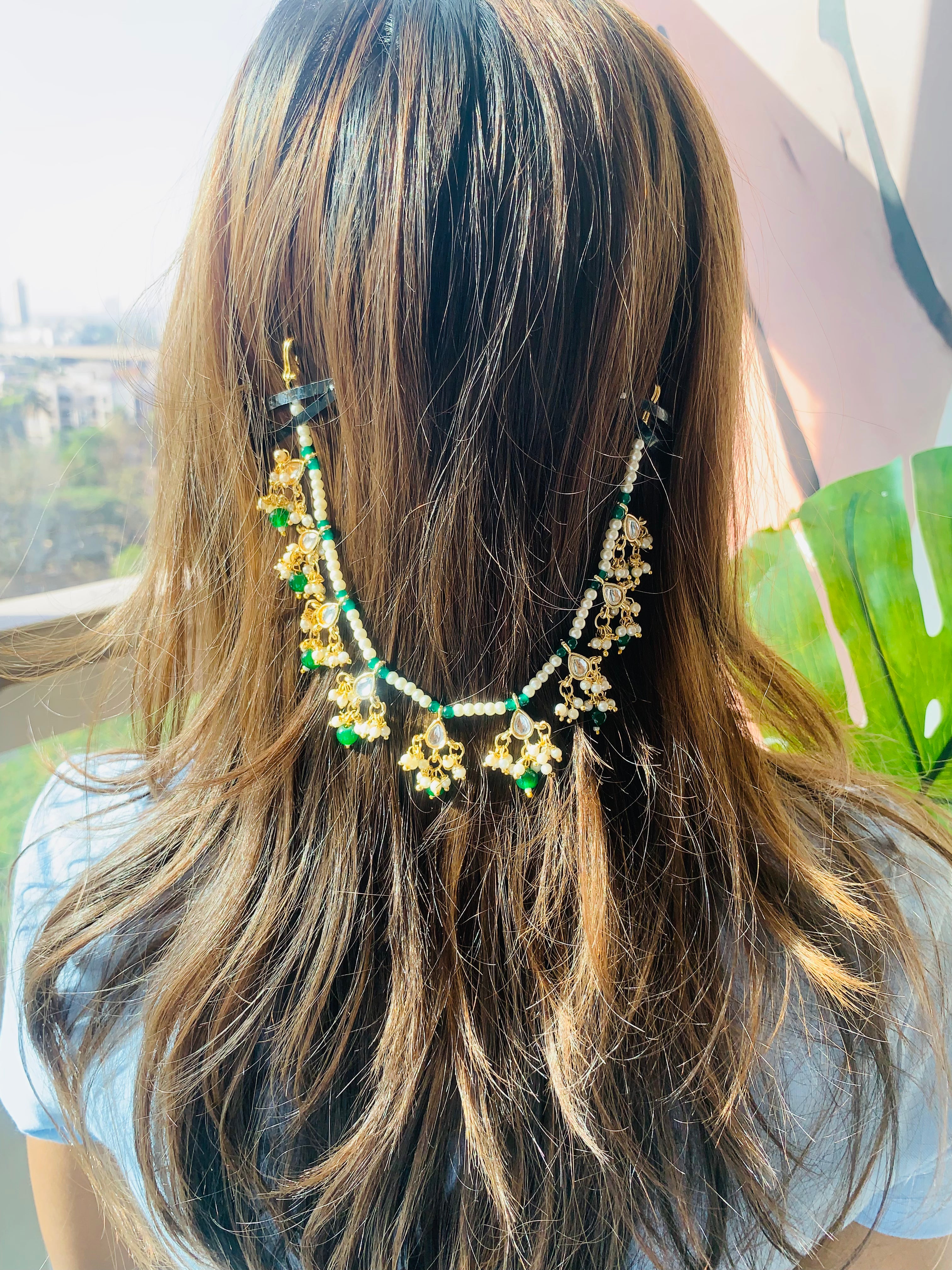 Neyoshi Pearl HairChain