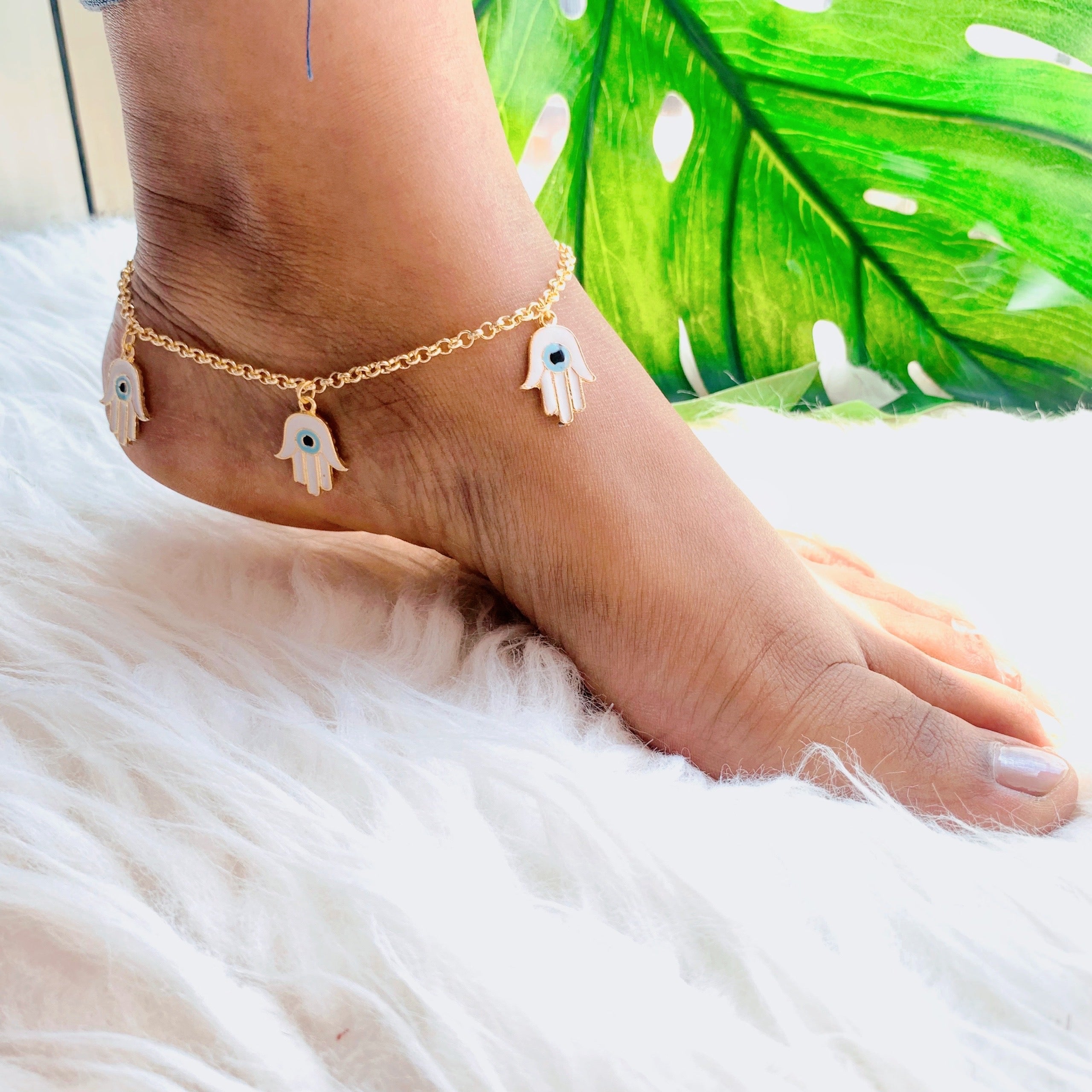 Infinity Evil Eye Anklet