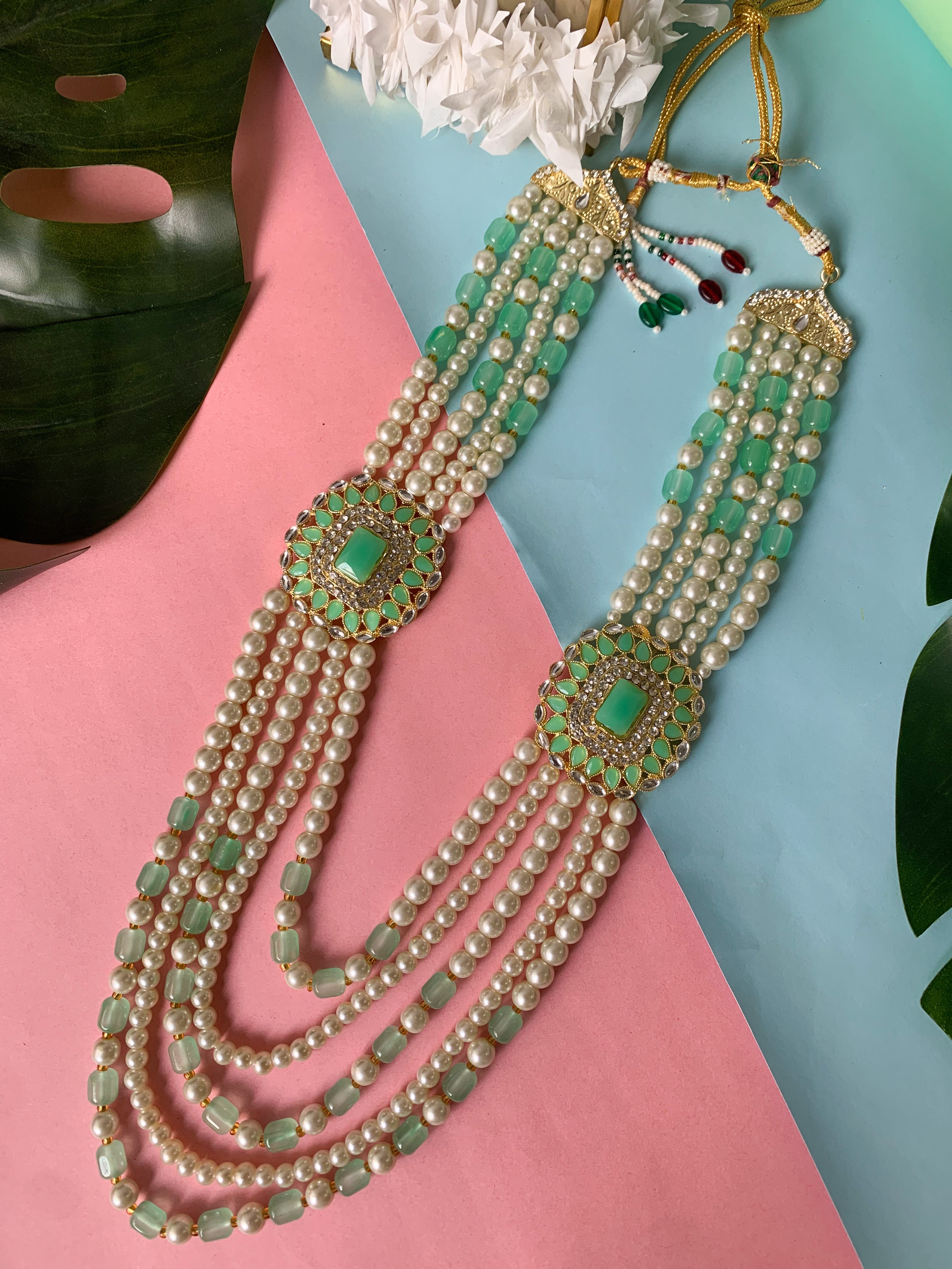 Riyansh Mint Necklace For Men