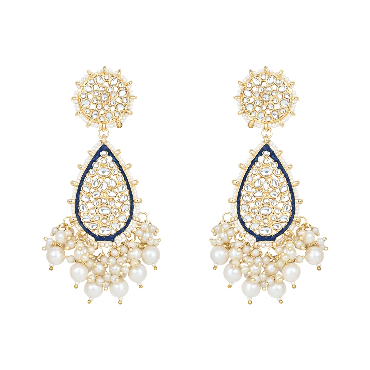 Jannat Blue Necklace Set
