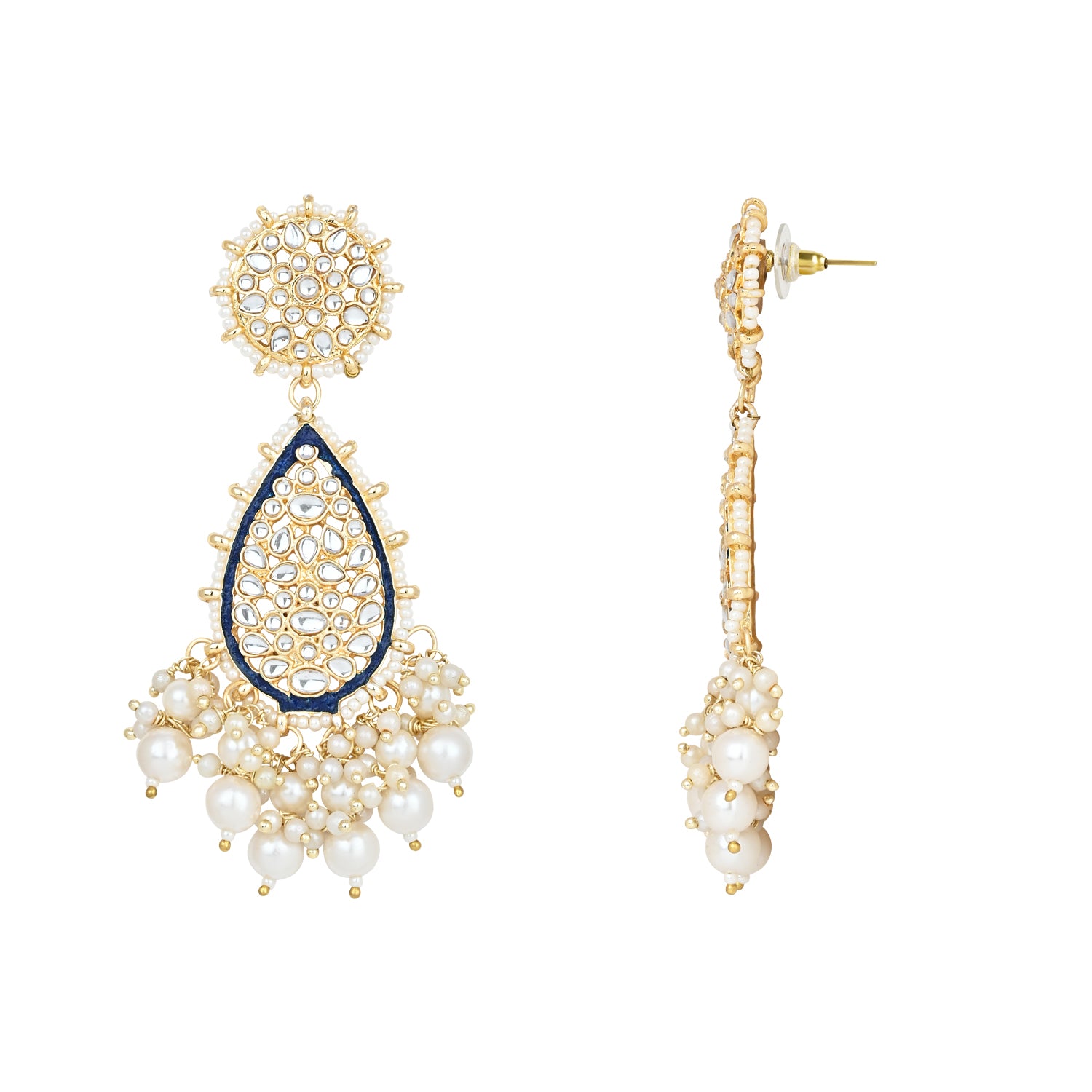 Jannat Blue Necklace Set