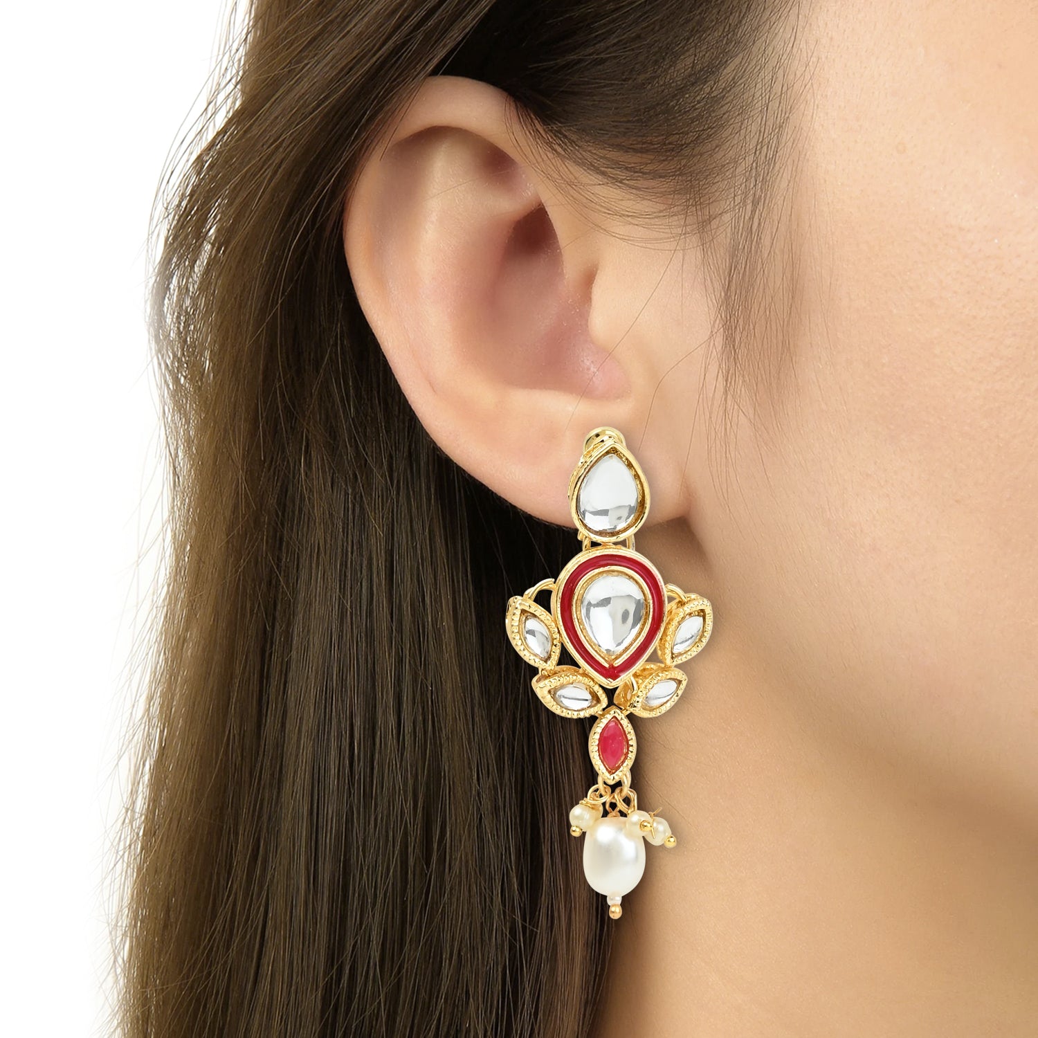 Pragati Pink Choker Set