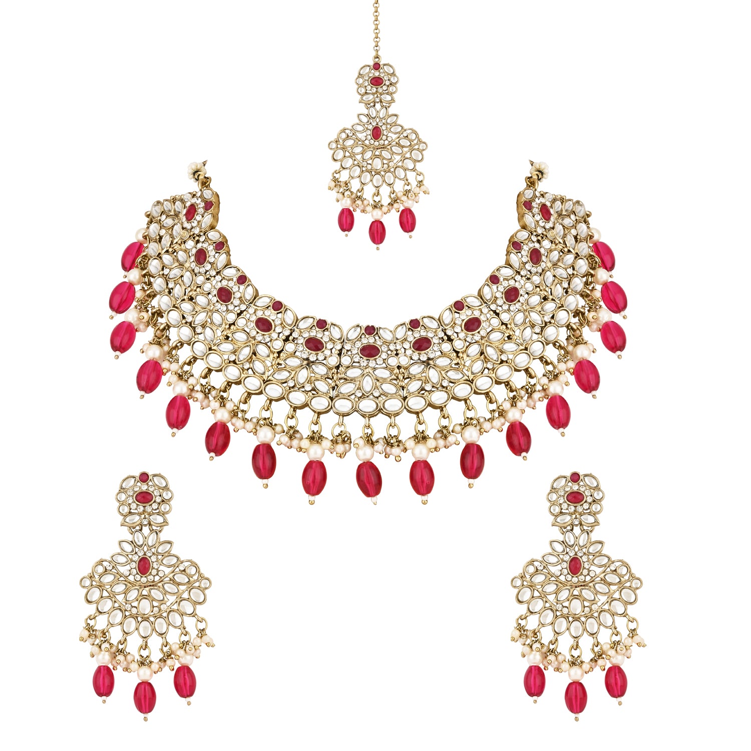 Krishi Pink Choker