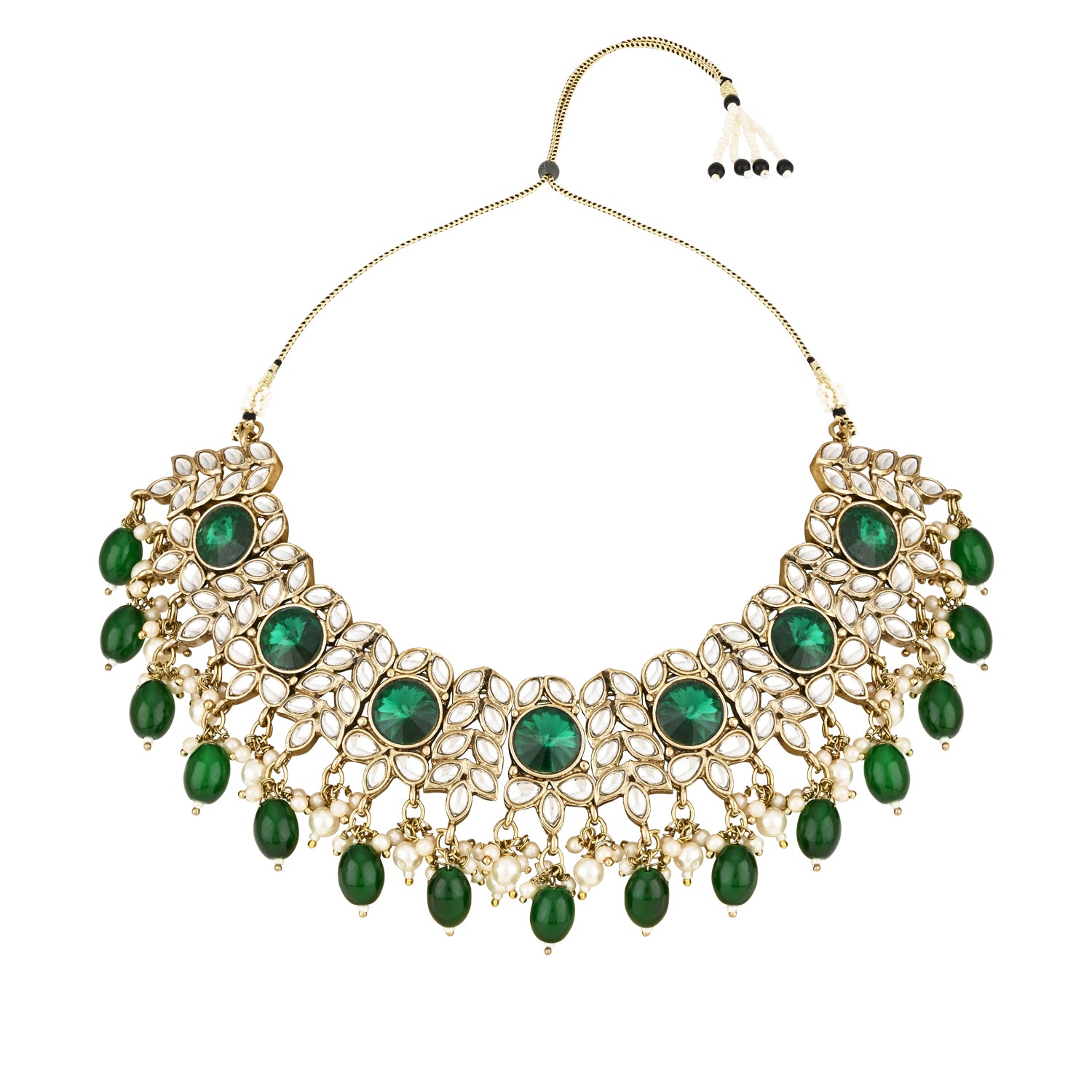 Geet Green Choker