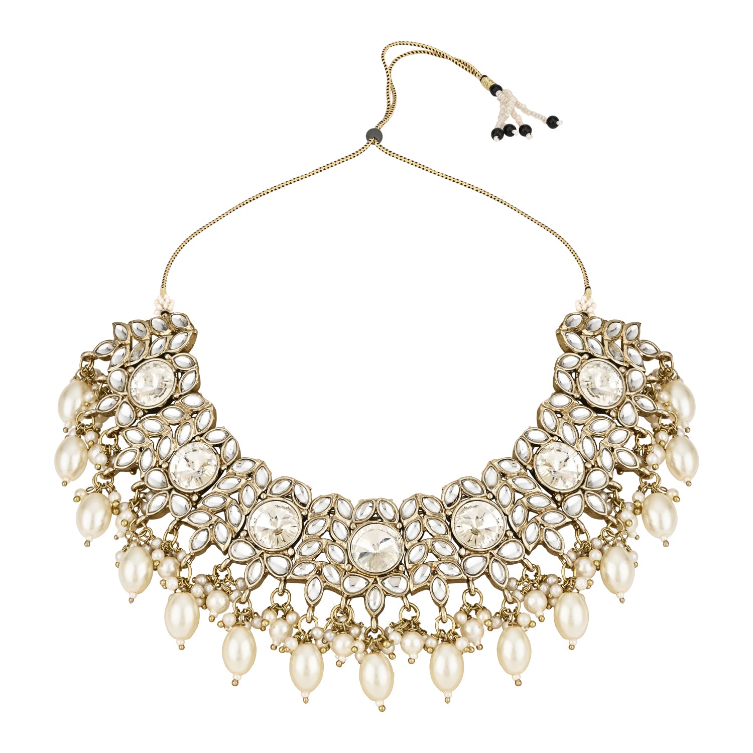 Geet White Choker