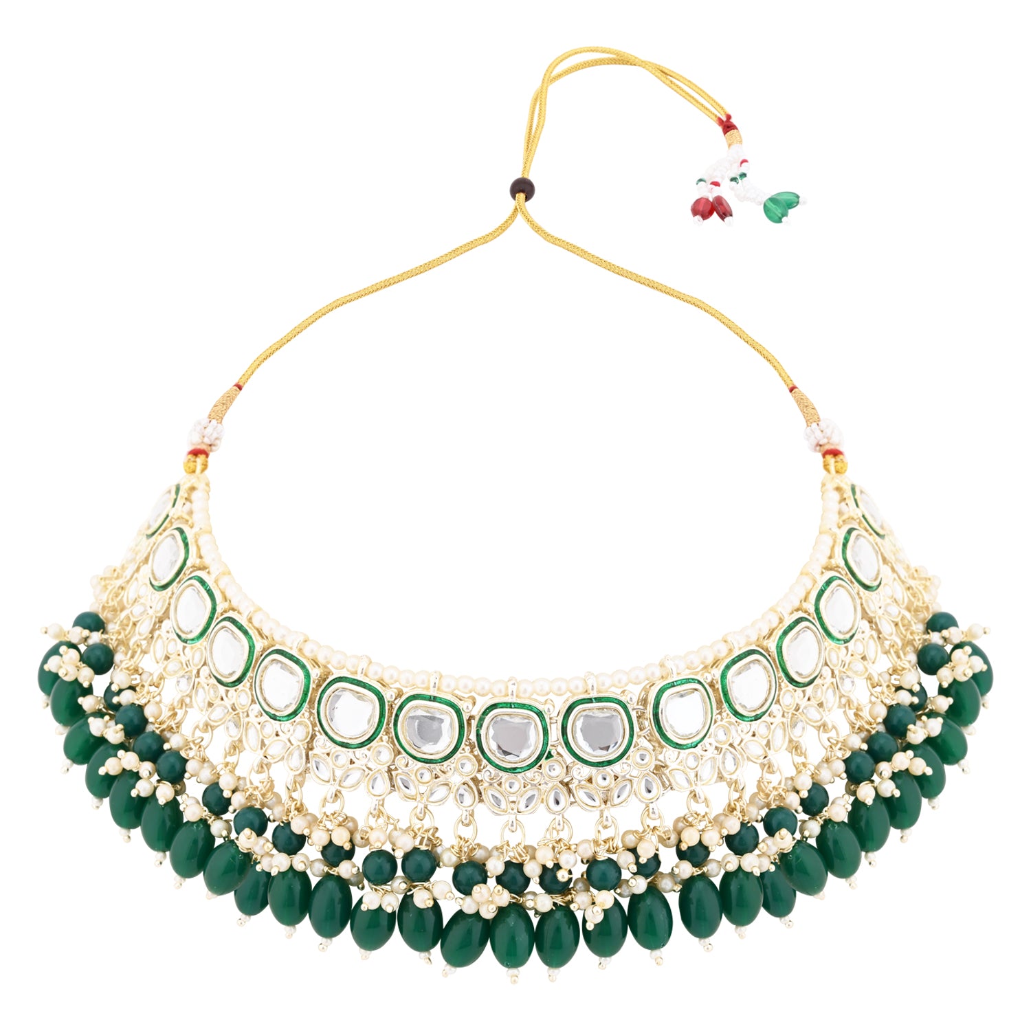 Abhilasha Green Choker