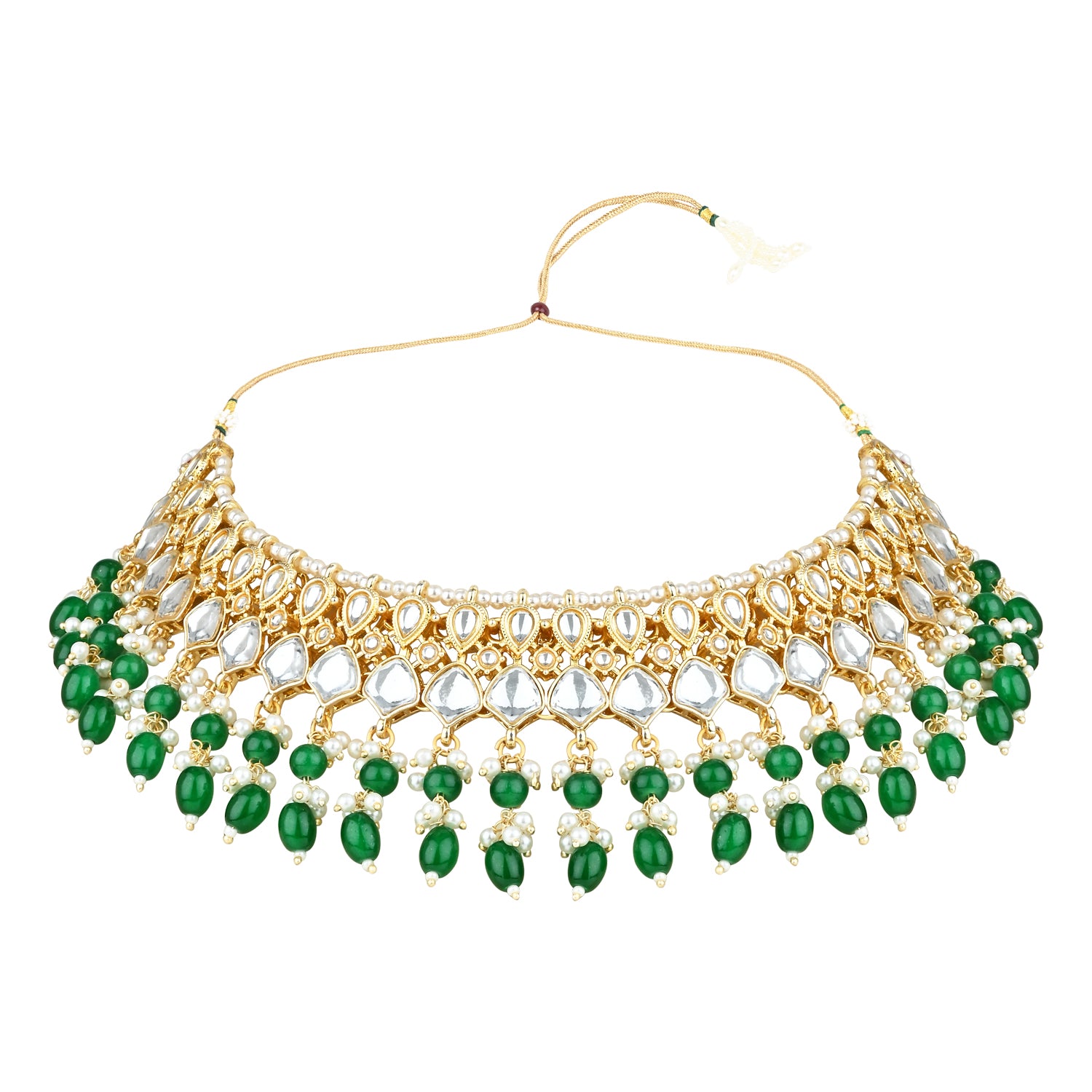 Devyani Green Choker