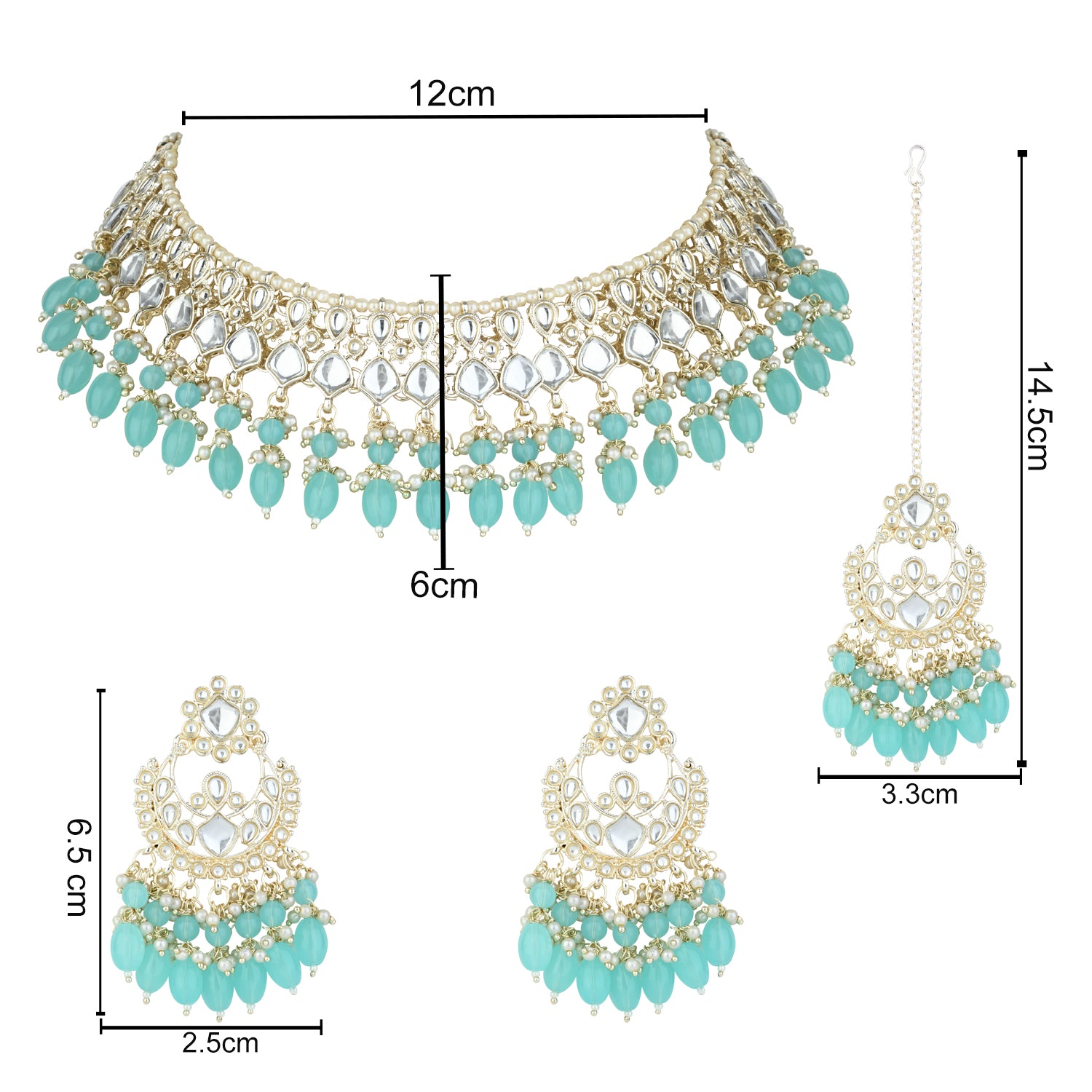 Devyani Turquoise Choker