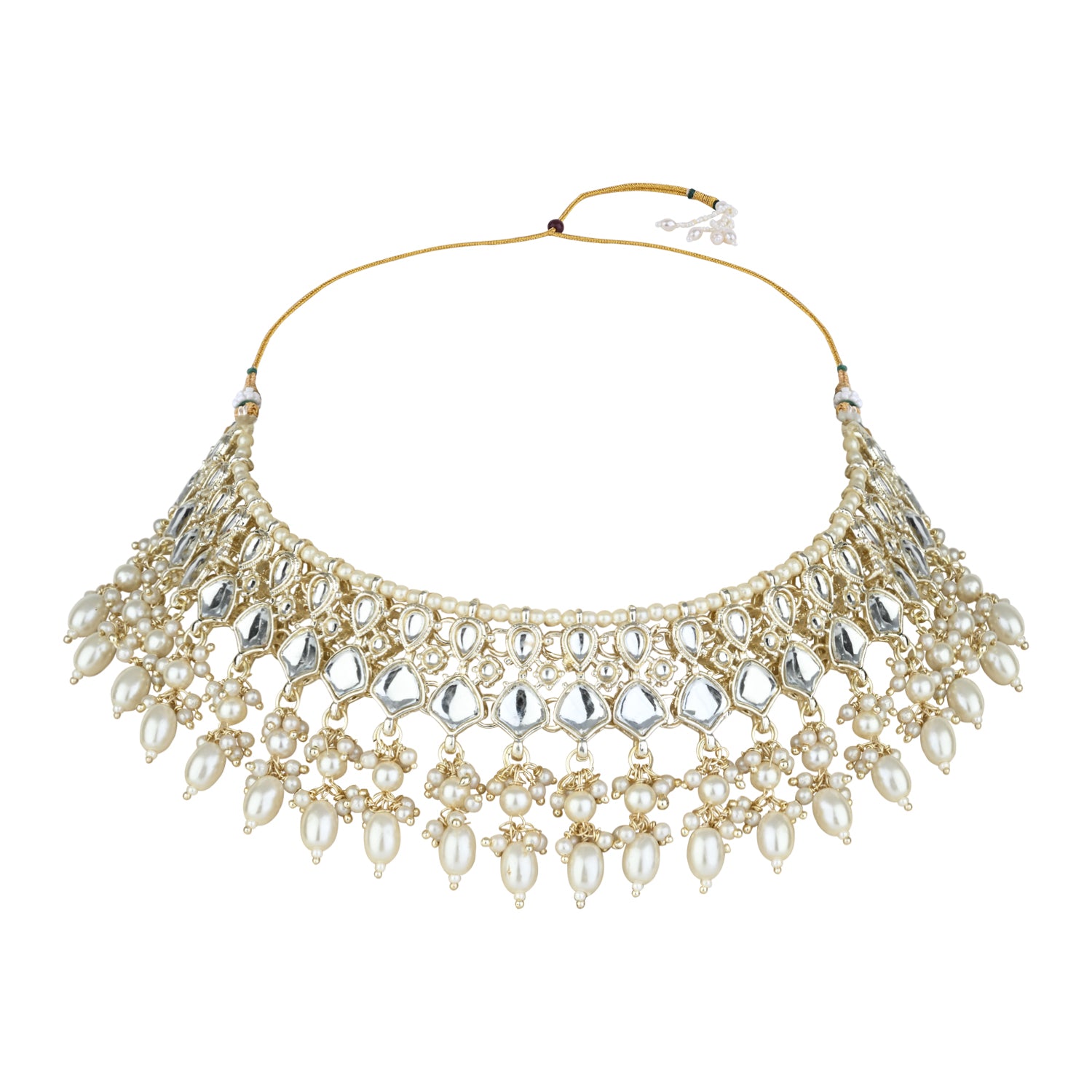 Devyani White Choker