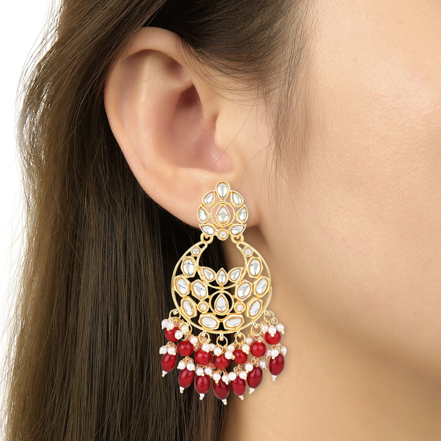 Sharmila Maroon Choker