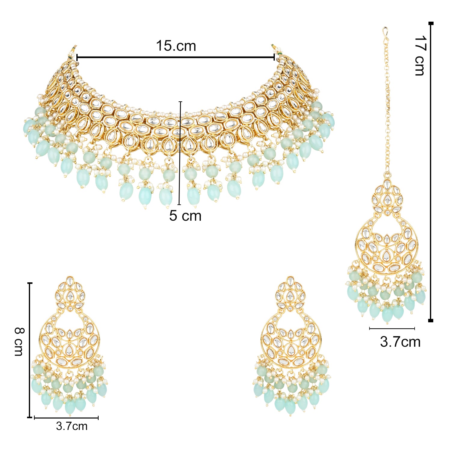 Sharmila Turquoise Choker