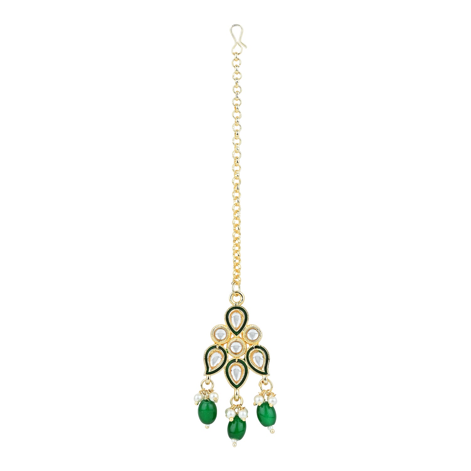 Madhu Green Choker