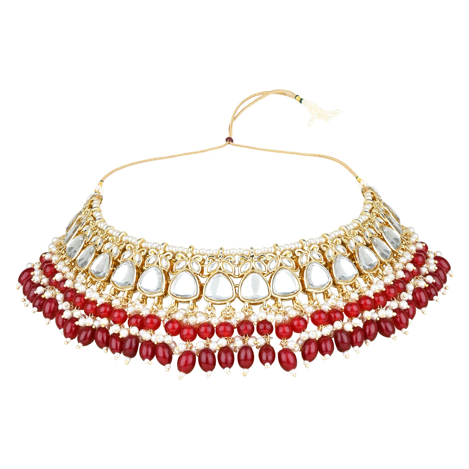 Megha Maroon Choker