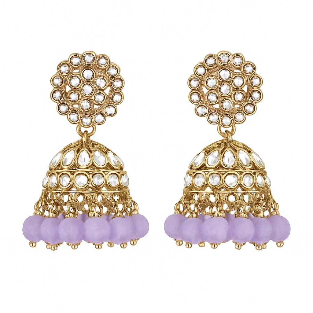 Vyoma Purple Choker Set