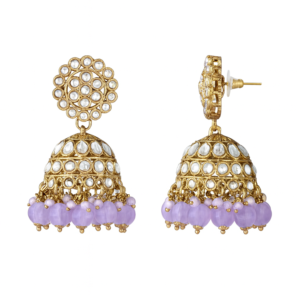 Vyoma Purple Choker Set