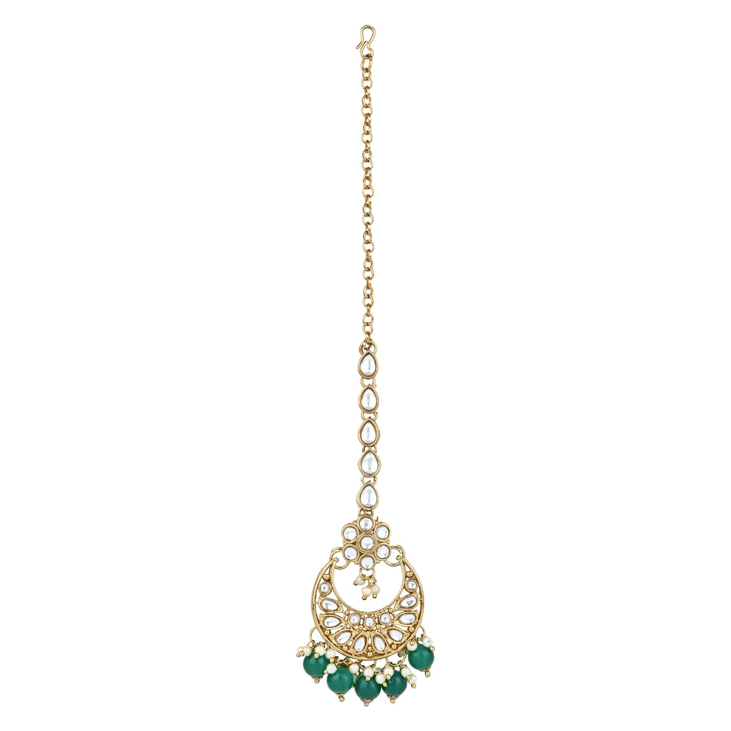 Aanchal Green Necklace Set