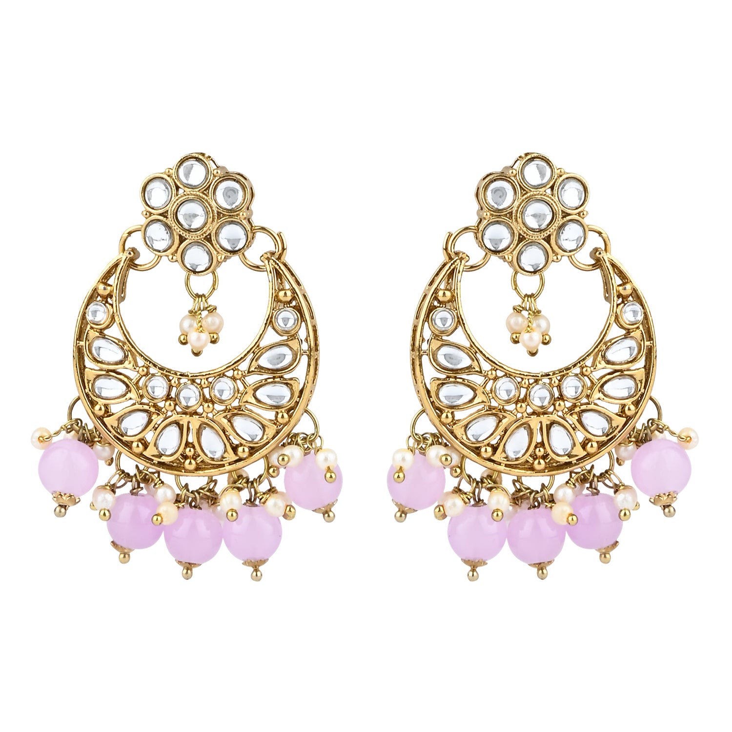 Aanchal Purple Necklace Set