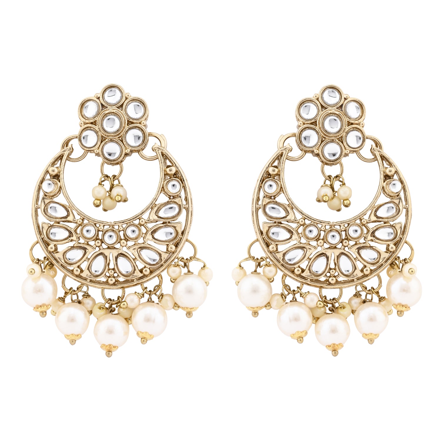 Aanchal White Necklace Set
