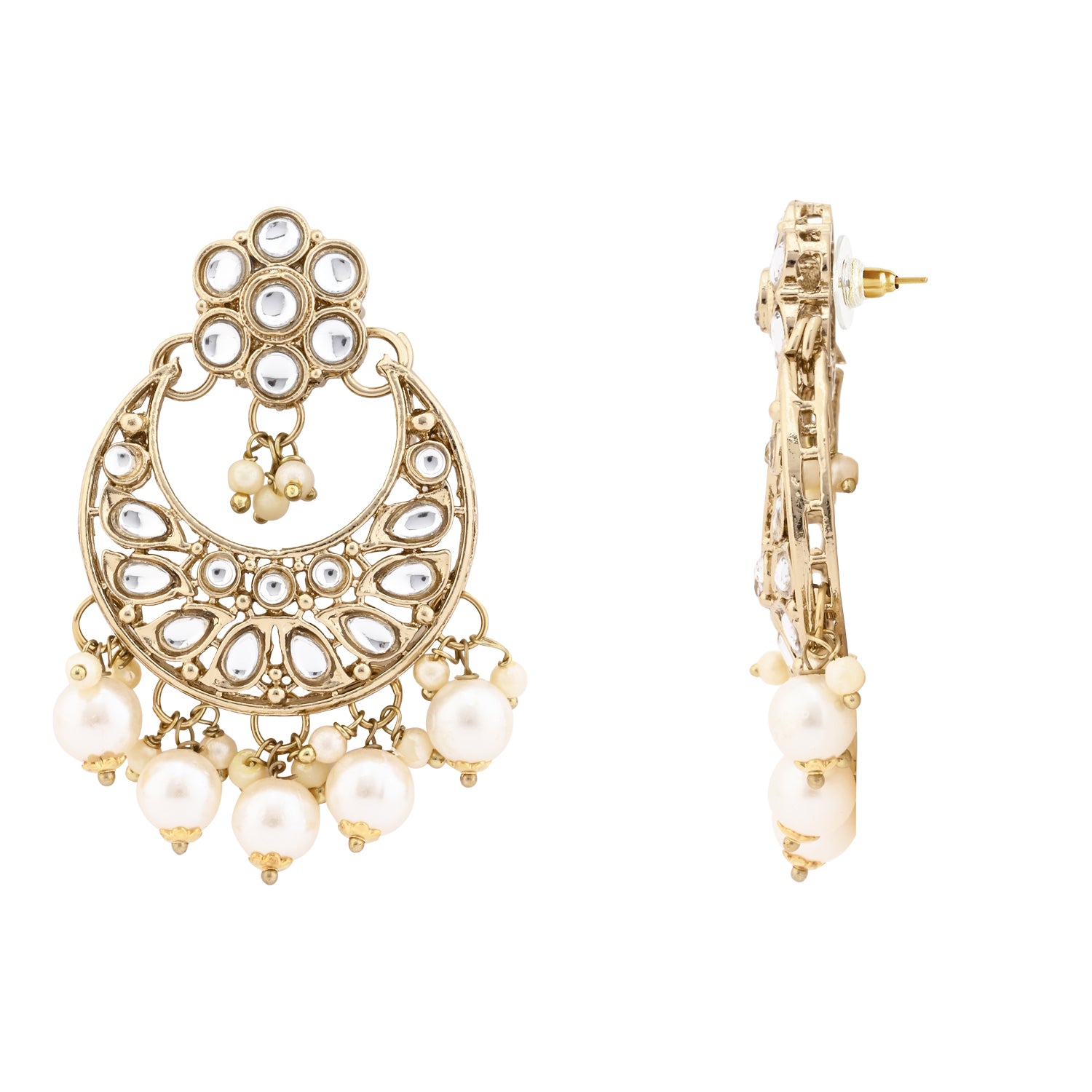 Aanchal White Necklace Set