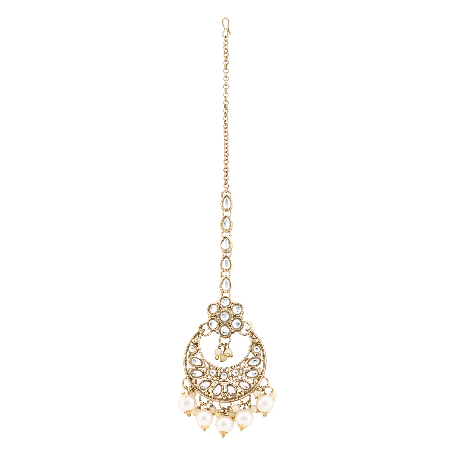 Aanchal White Necklace Set