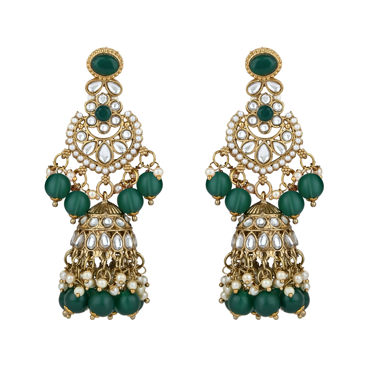 Nalini Green Choker Set
