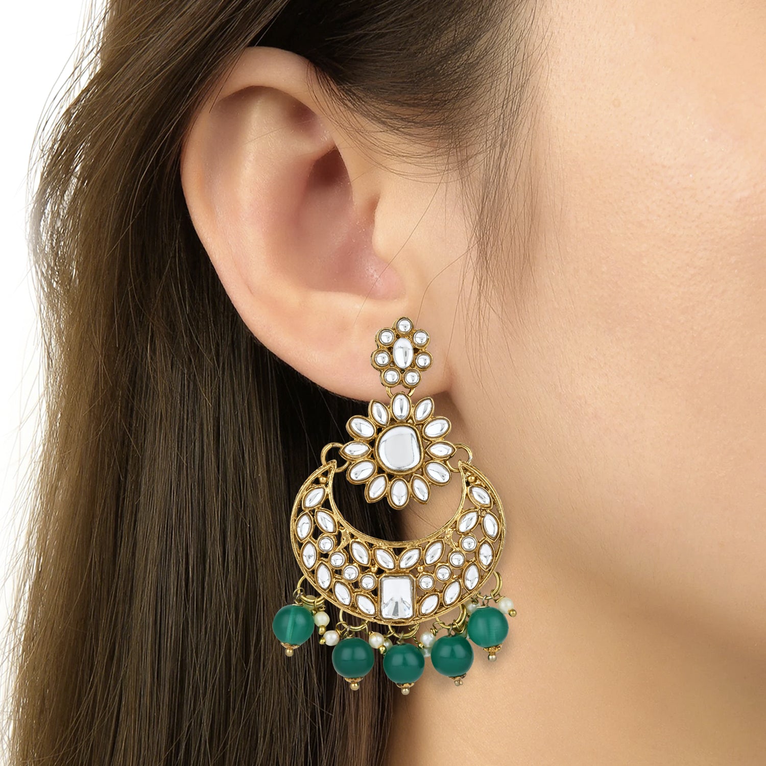 Paromita Green Choker Set