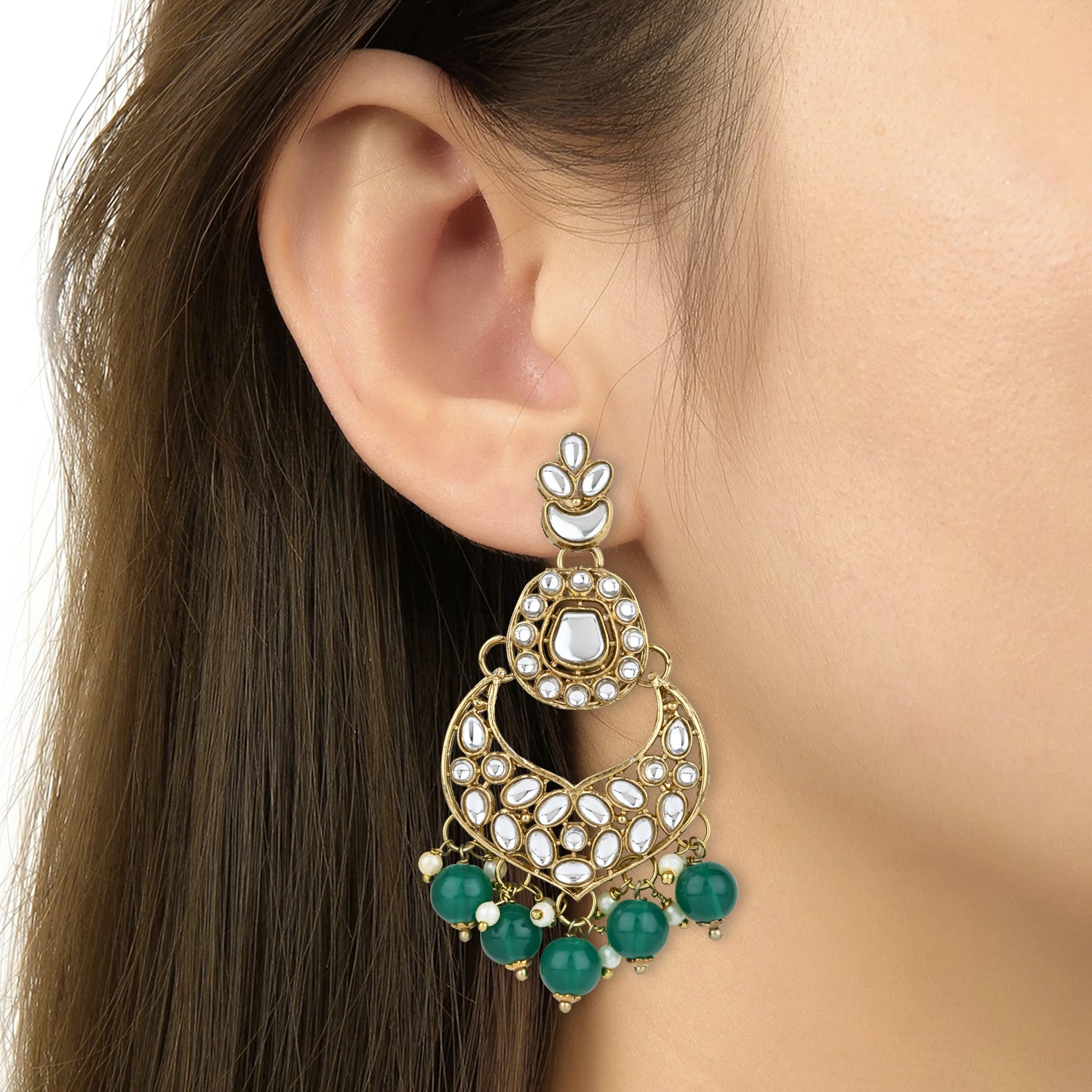 Rasika Green Choker Set