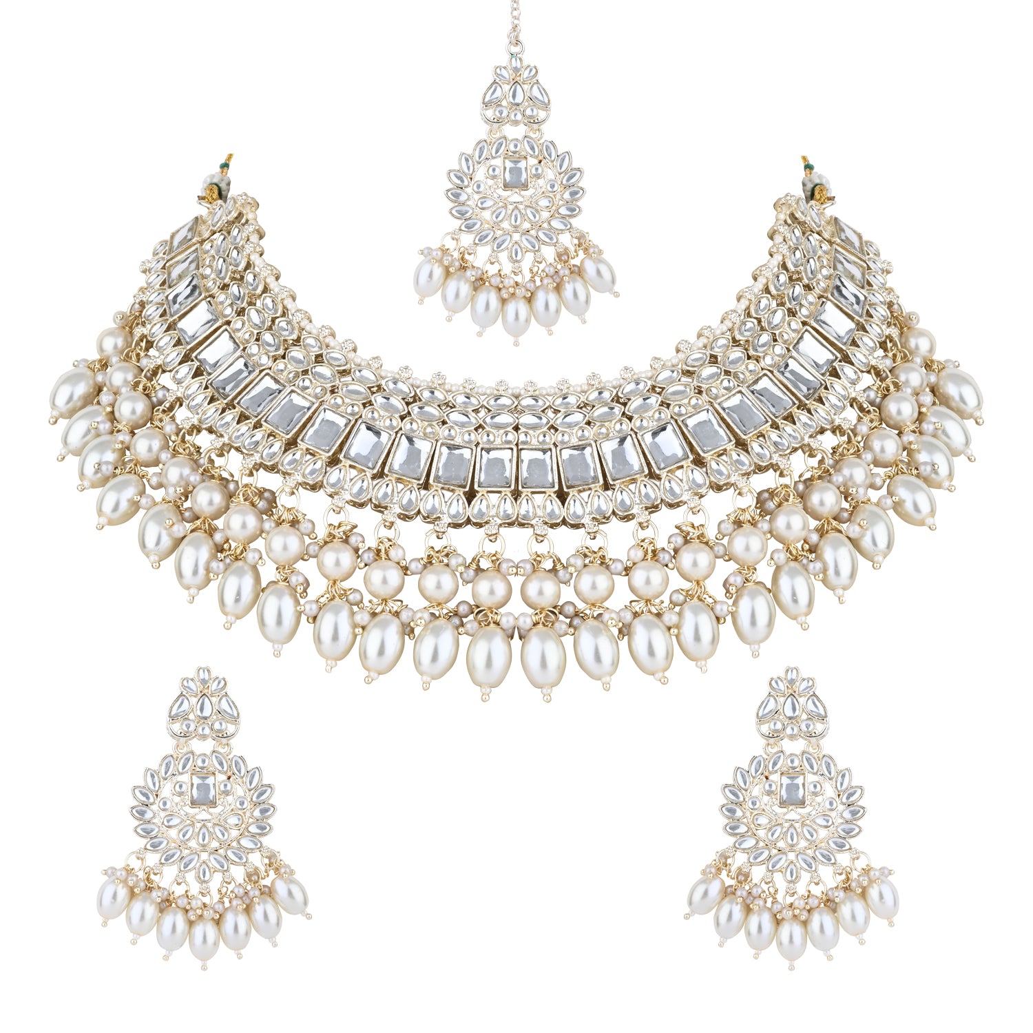 Bhavini White Choker