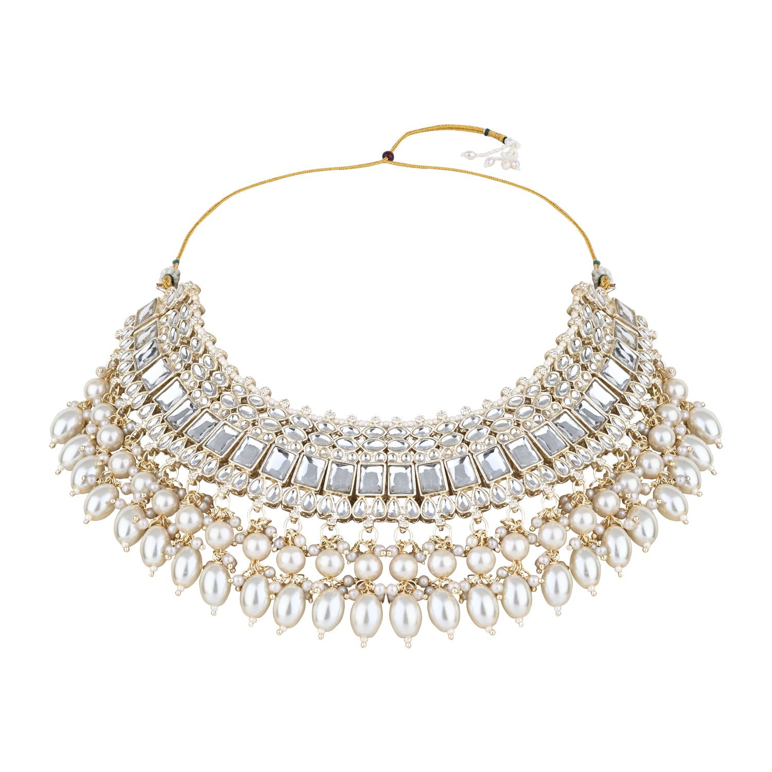 Bhavini White Choker