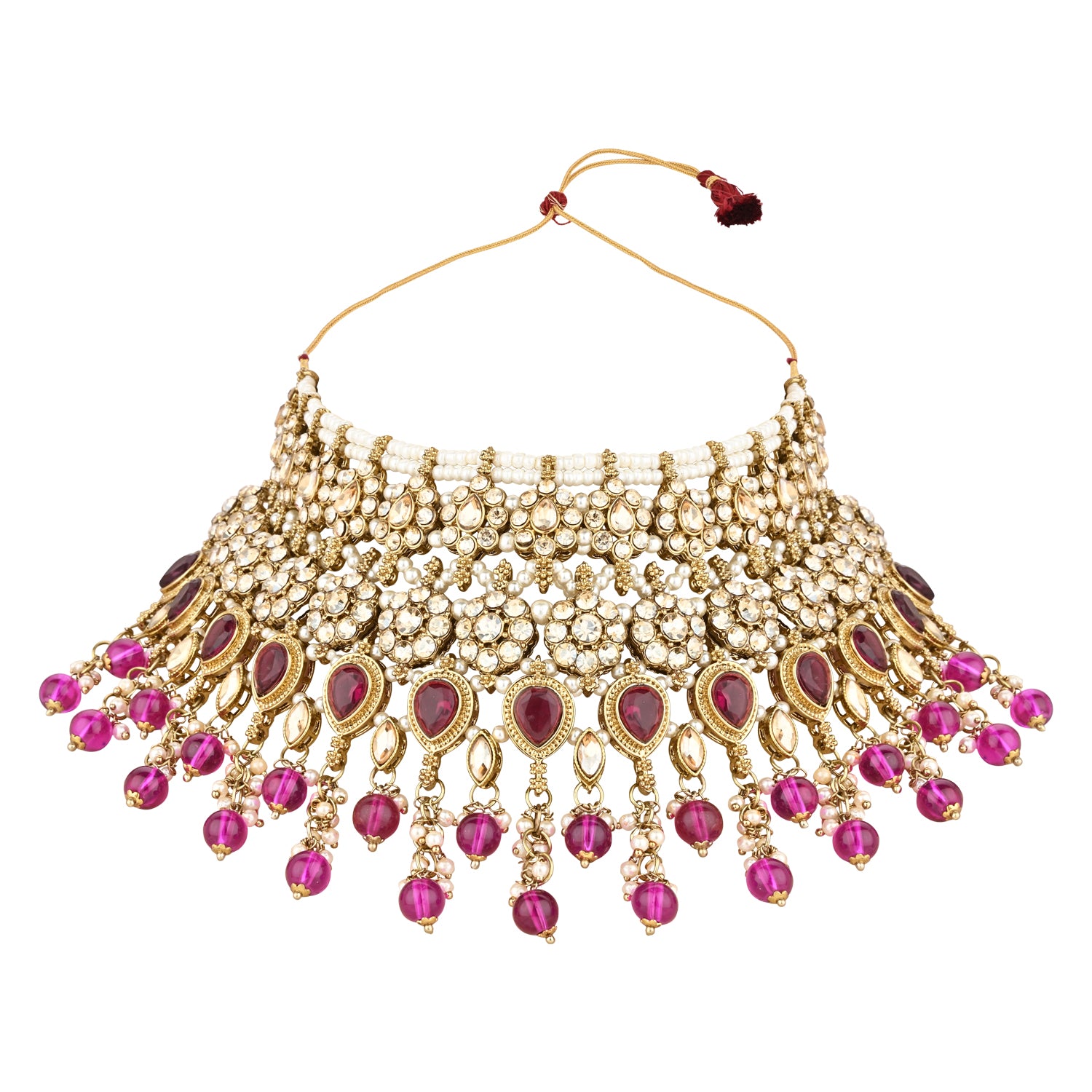 Vinisha Wine Choker Set