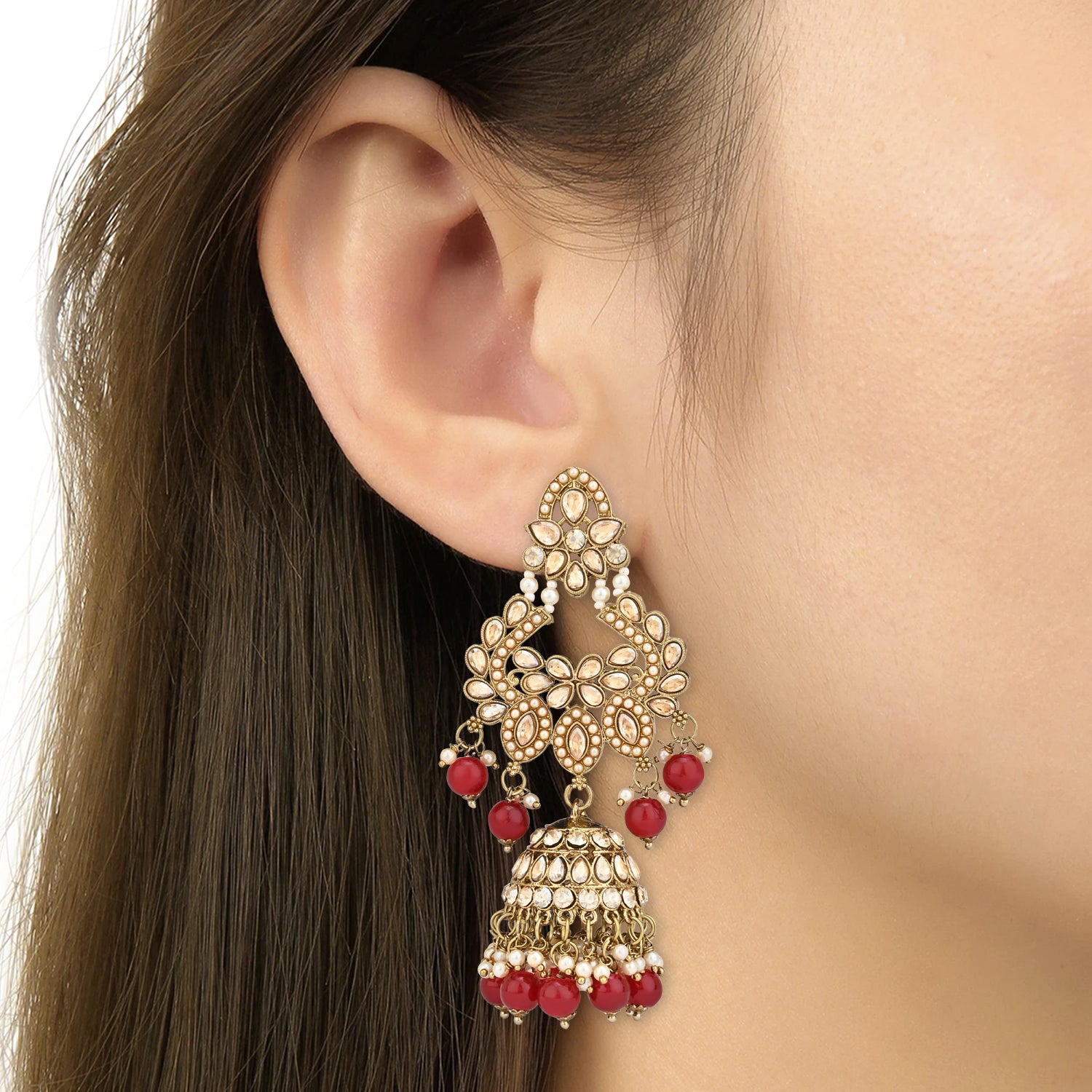 Samruddhi Maroon Choker Set