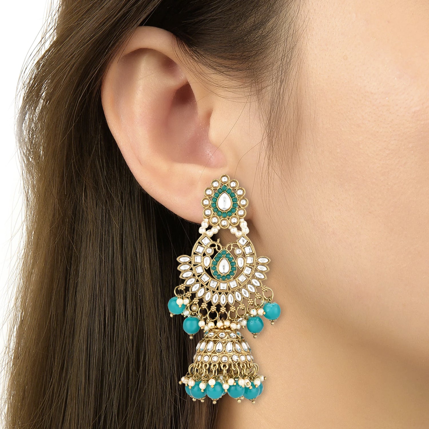 Ruchira Turquoise Choker Set