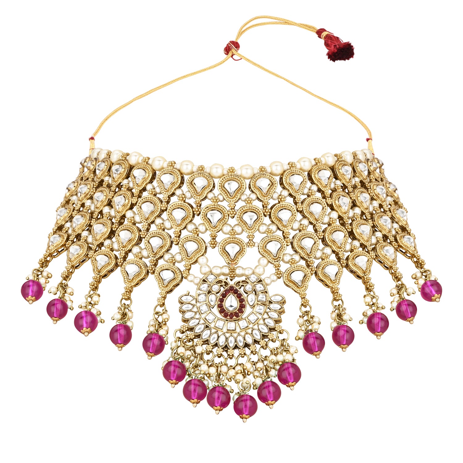 Ruchira Wine Choker Set