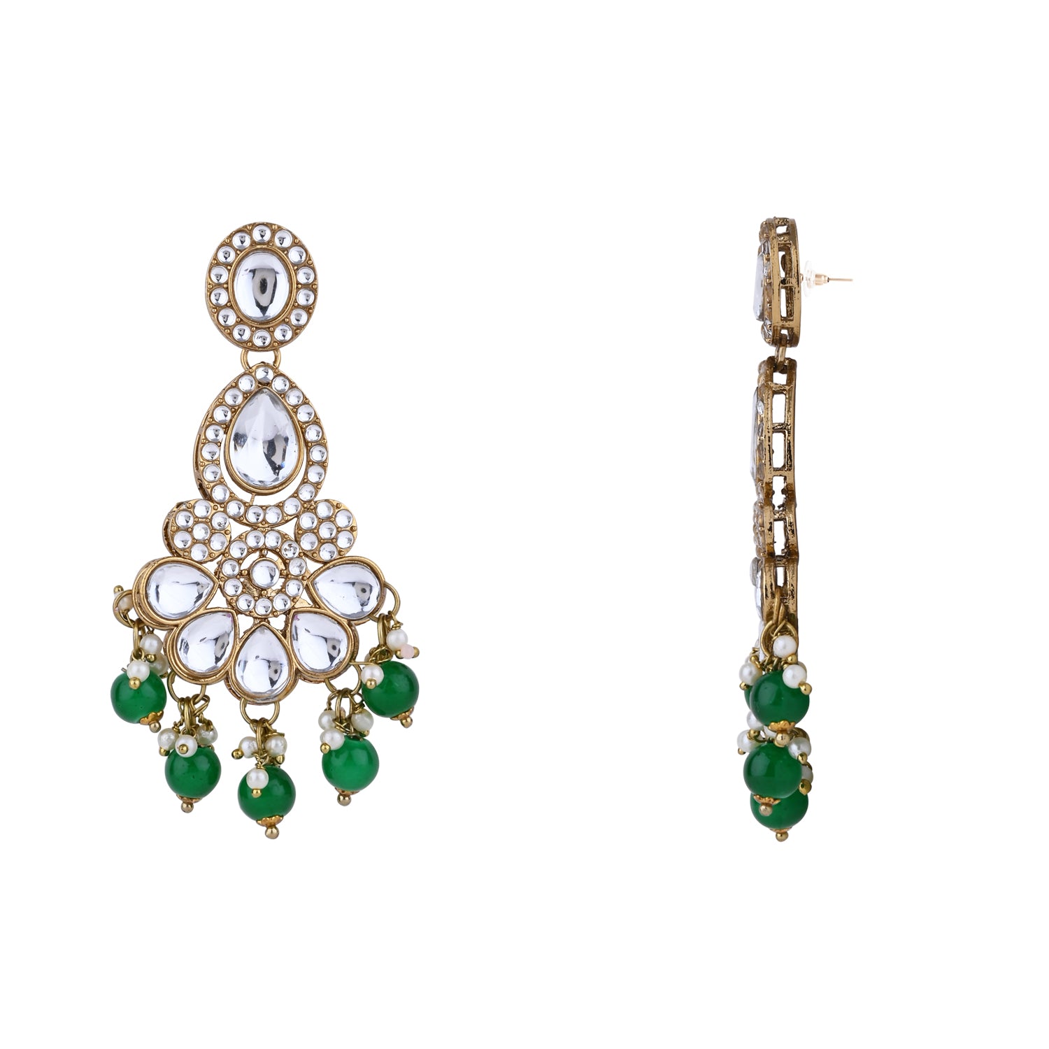 Taashi Green Necklace Set