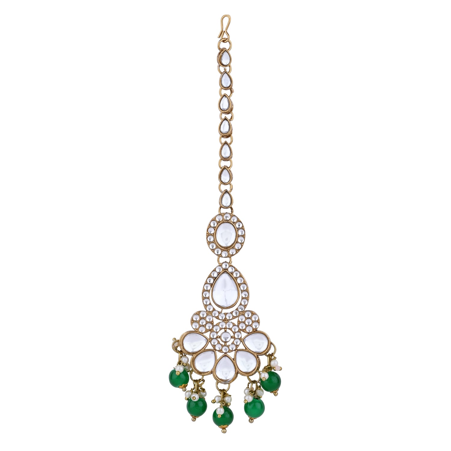 Taashi Green Necklace Set
