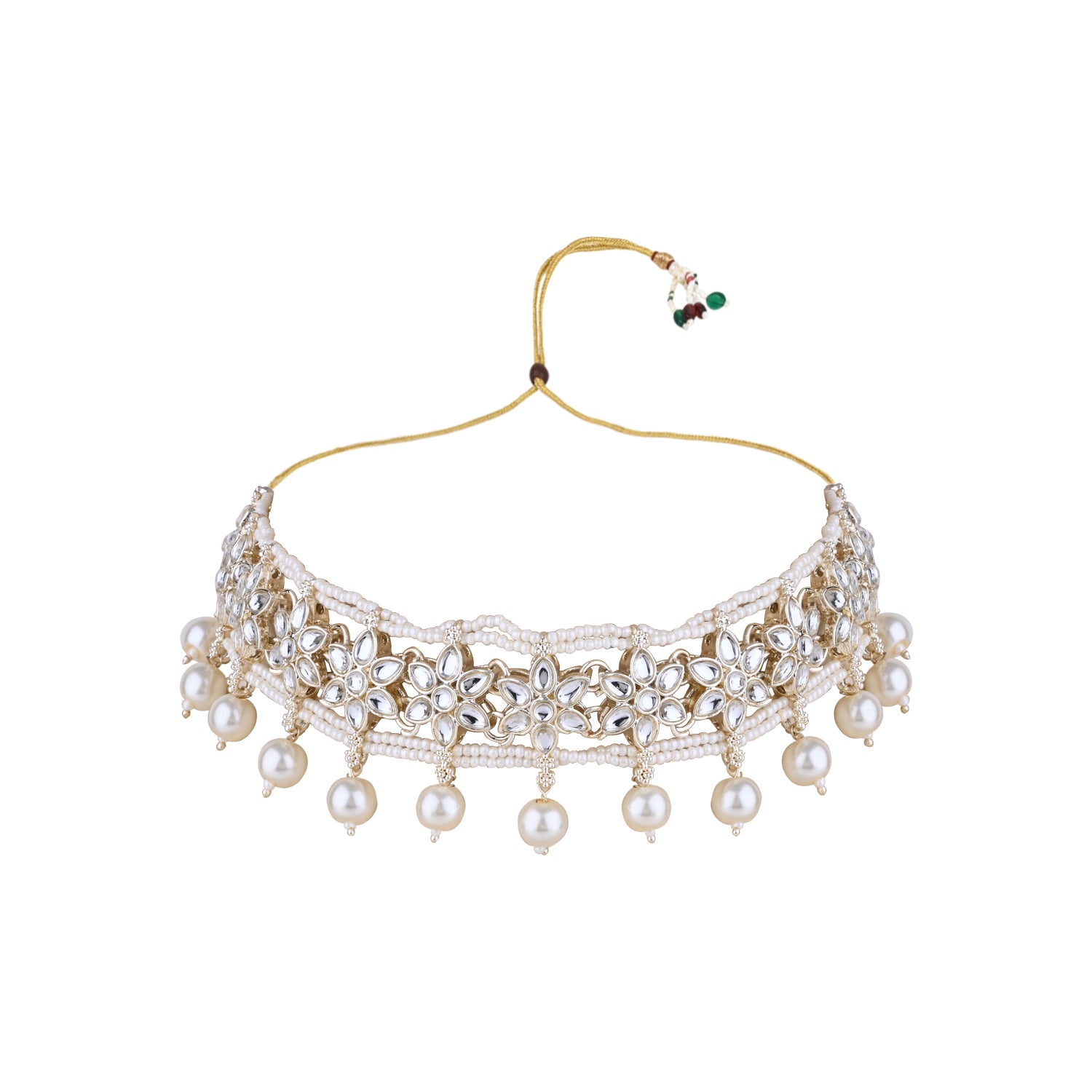 Sasha White Choker Set