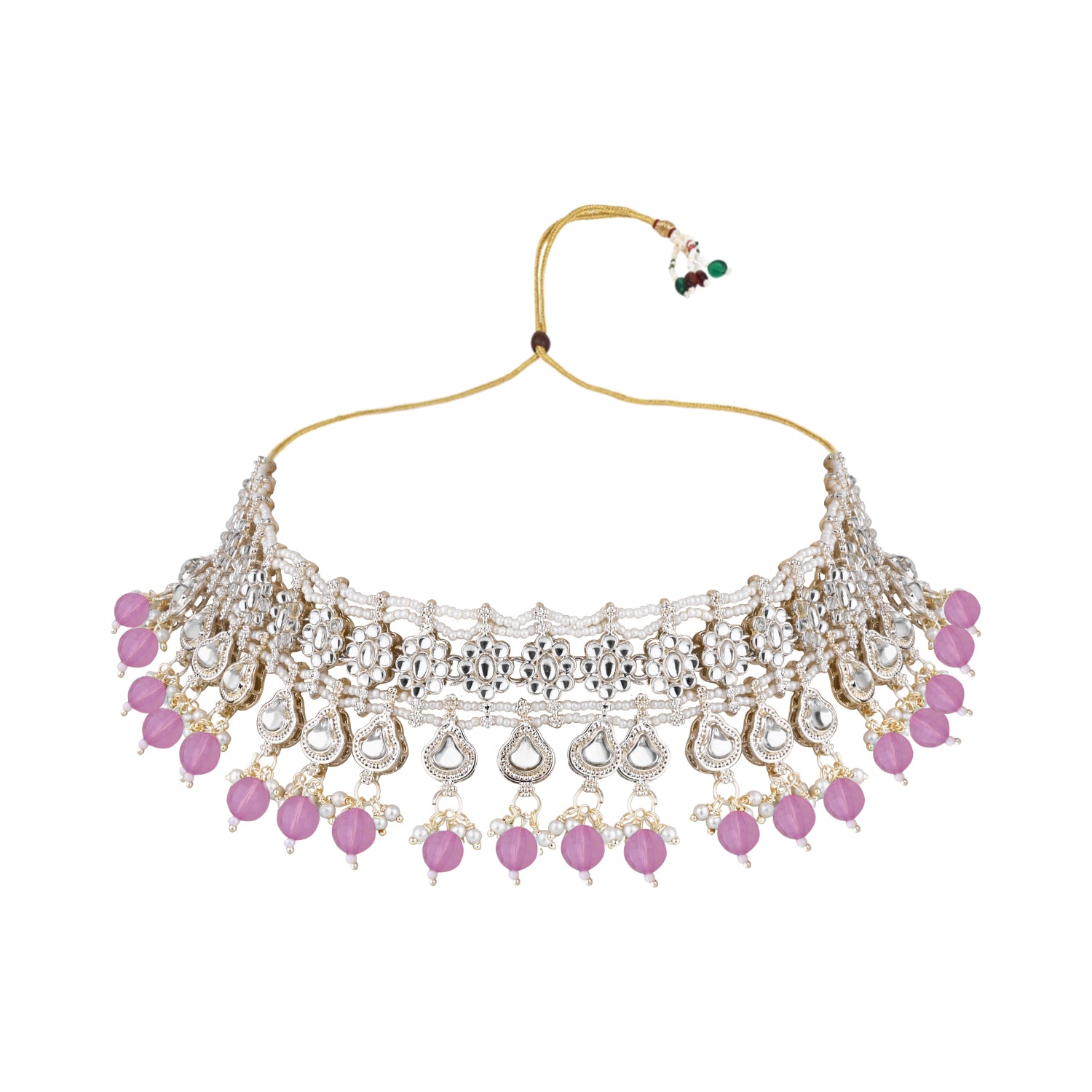 Arjita Purple Choker Set