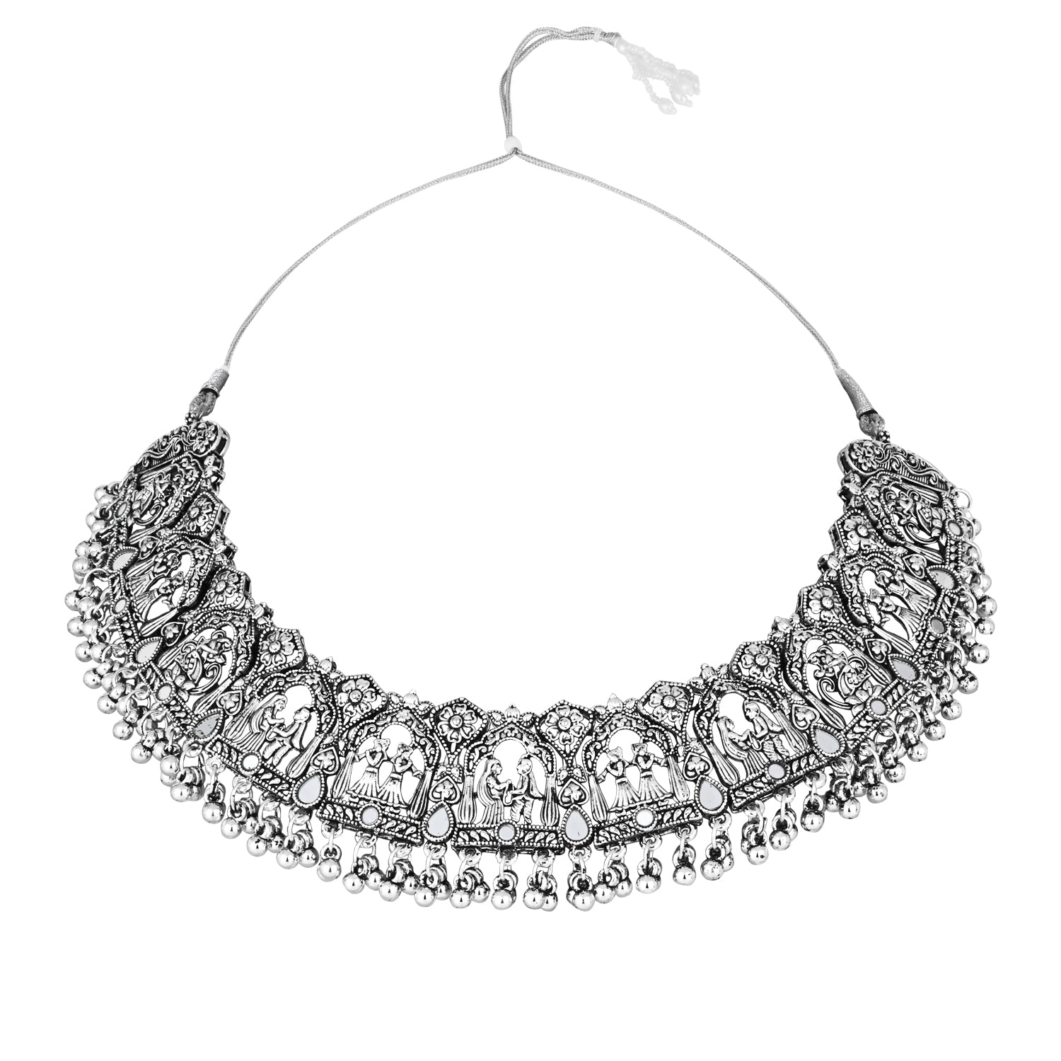 Reetika Oxidised Necklace Set