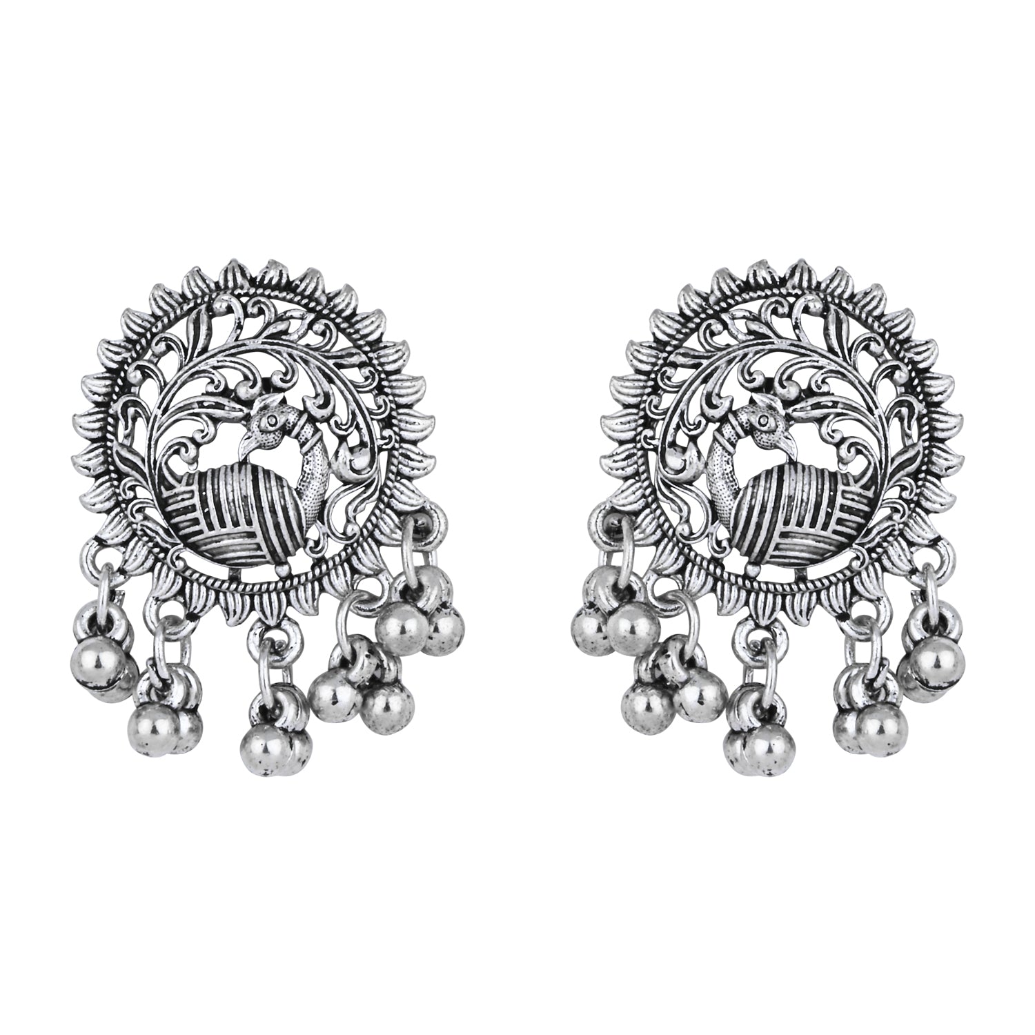 Arasa Oxidised Choker Set