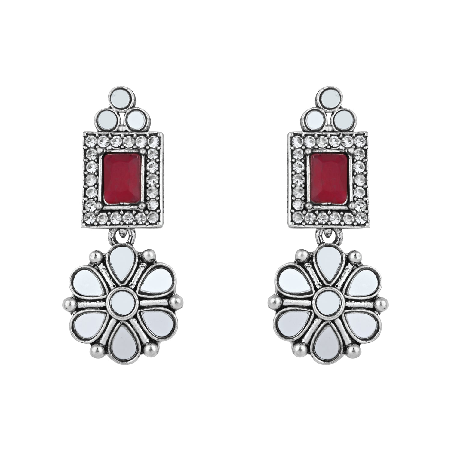 Brishti Multicolor Oxidised Choker Set