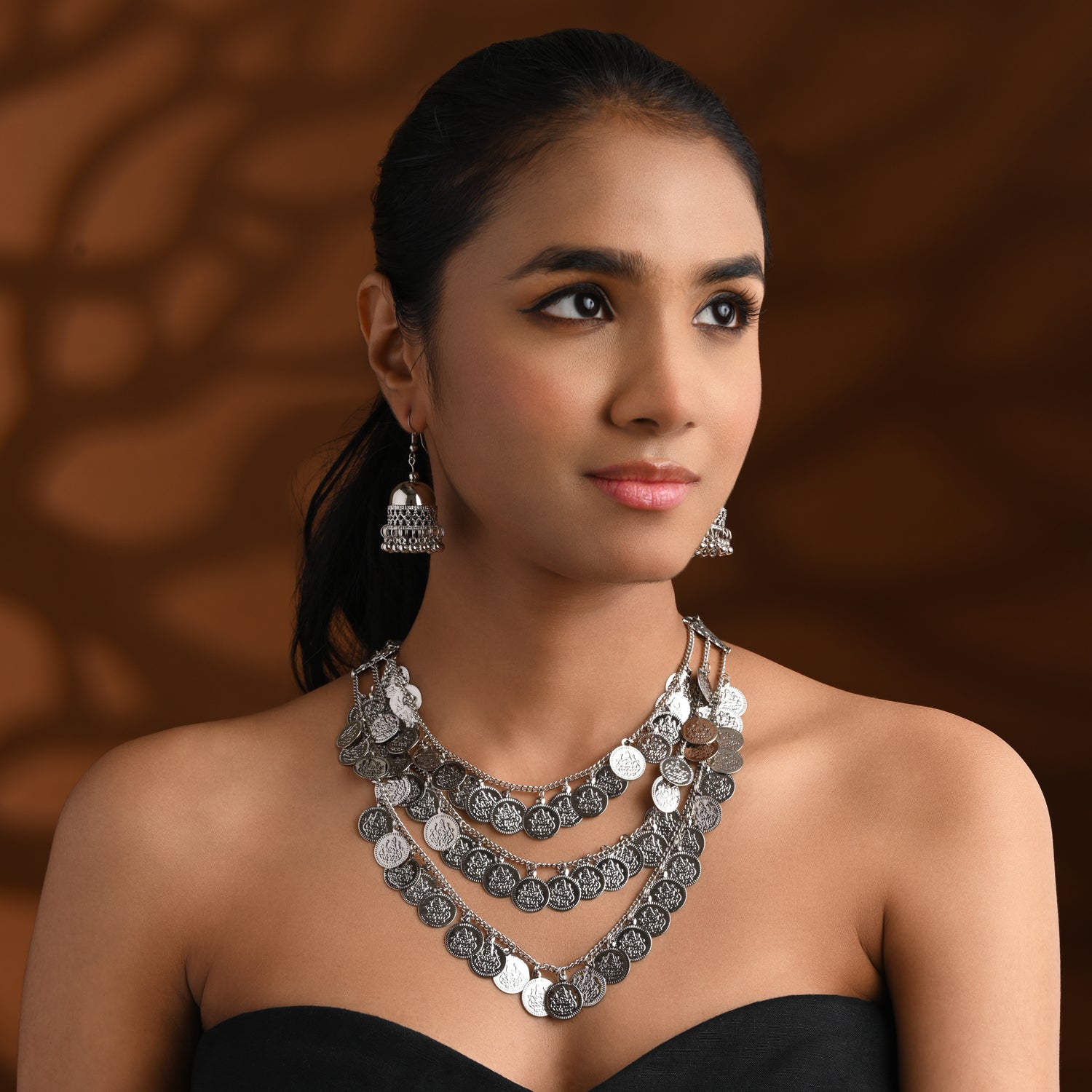 Moksha Oxidised Necklace Set