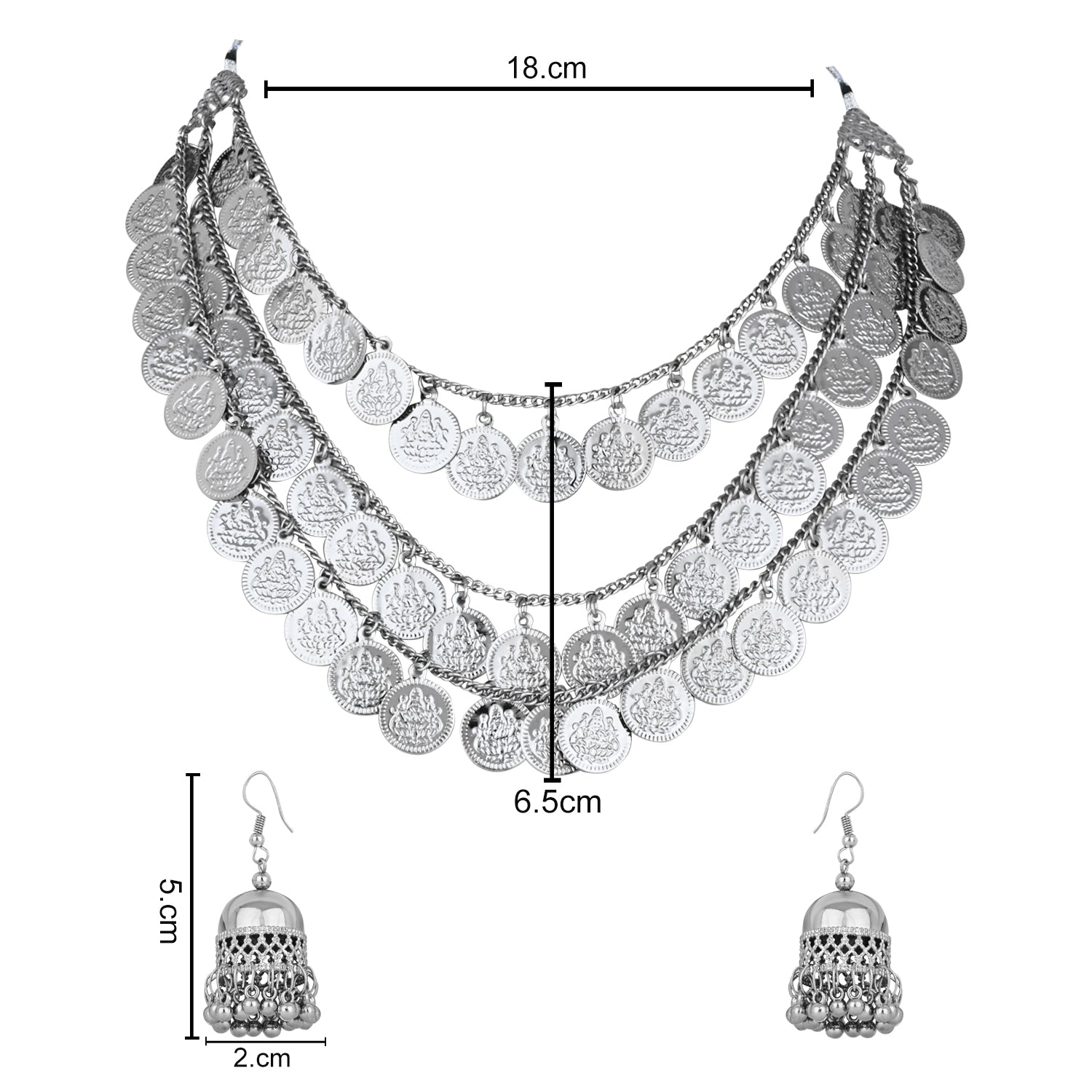 Moksha Oxidised Necklace Set