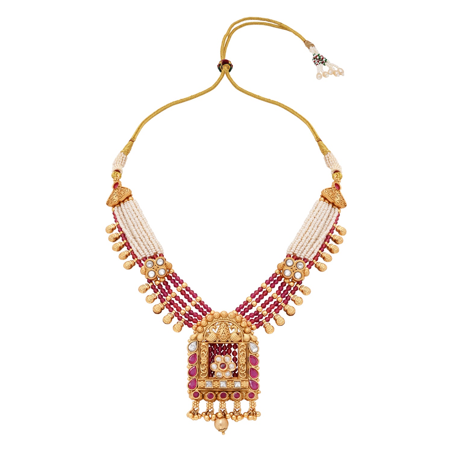 Aastha Pink Necklace Set