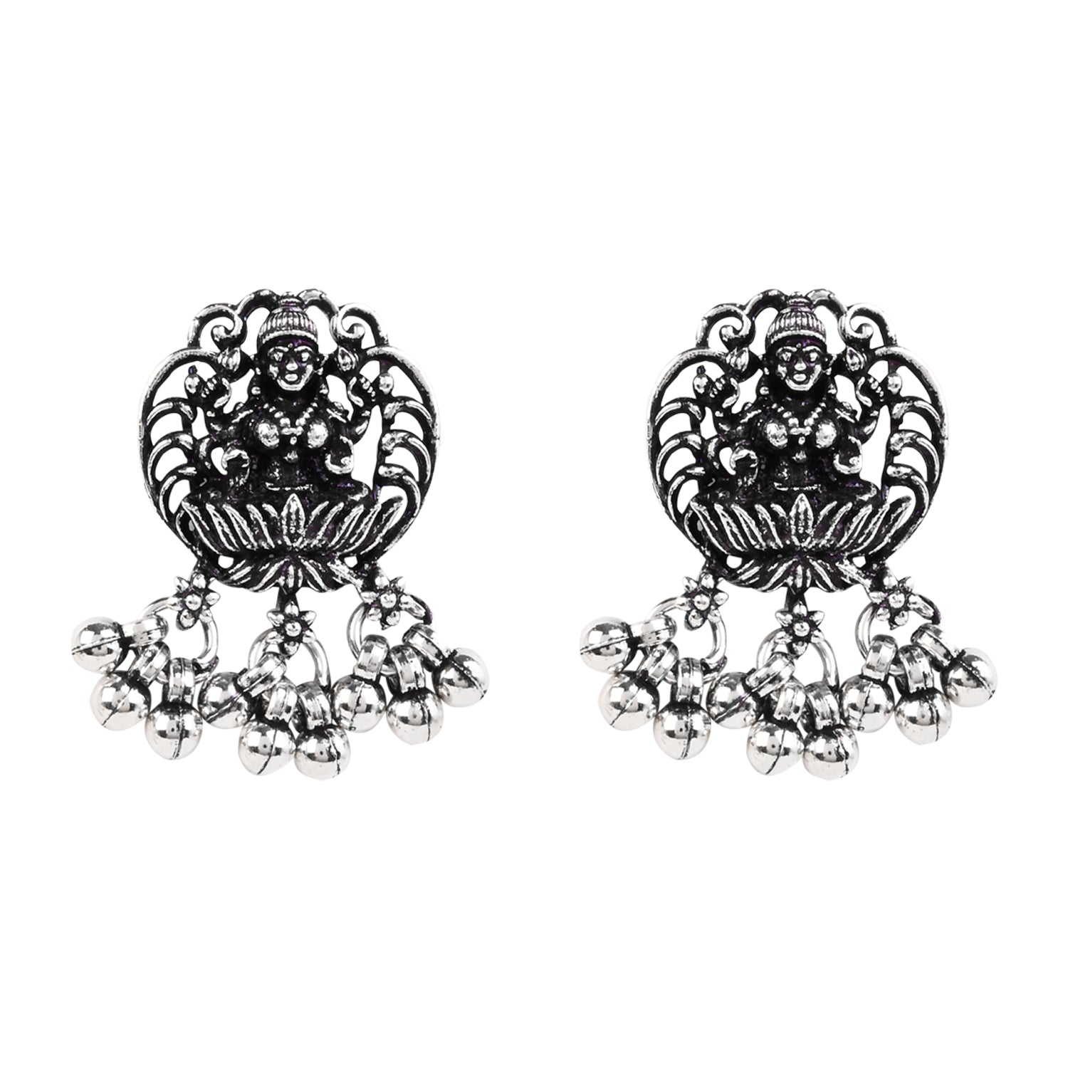 Spiritual Goddess Motif - Oxidised Necklace Set
