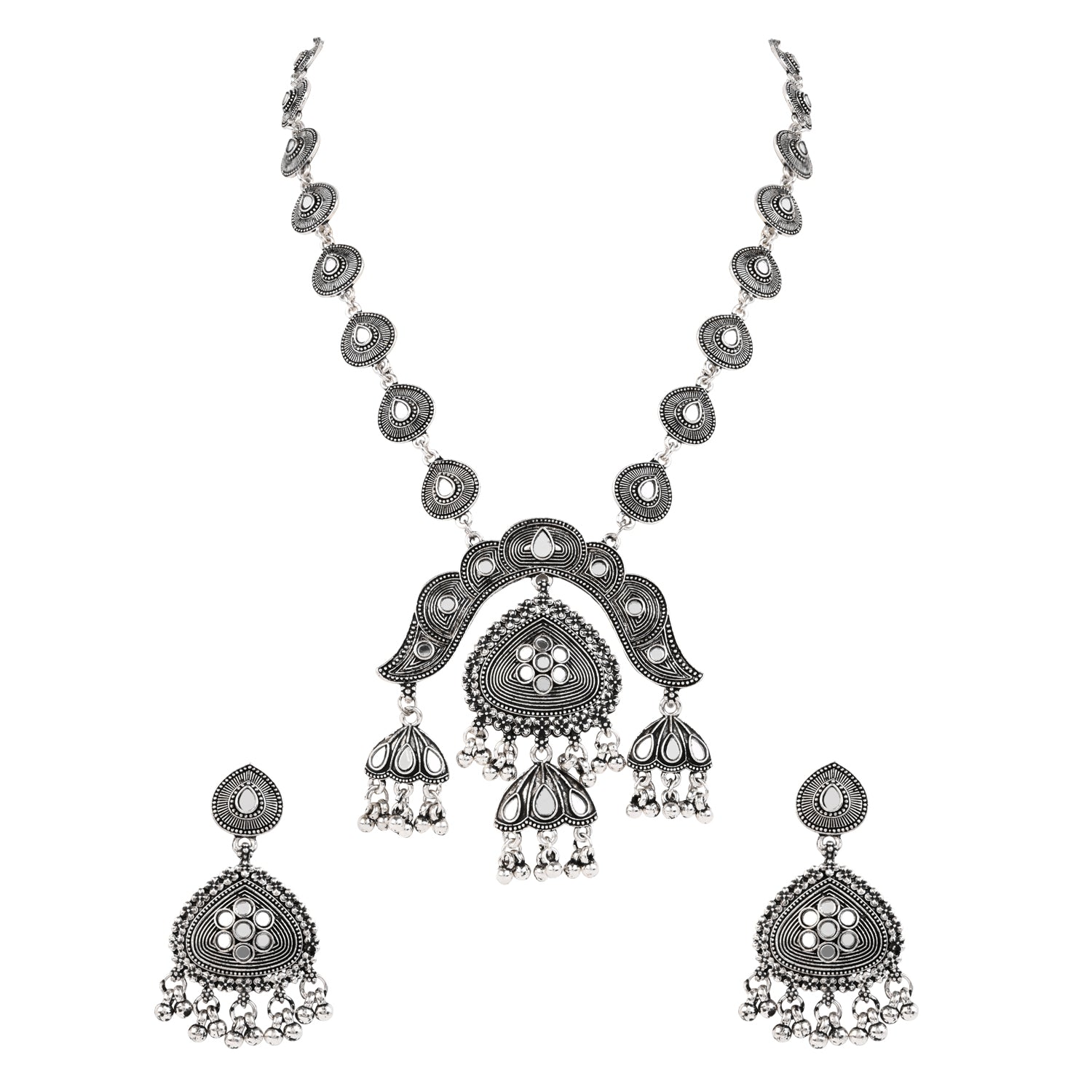 Handcrafted Tribal Jewellery Set - Vintage Inspired