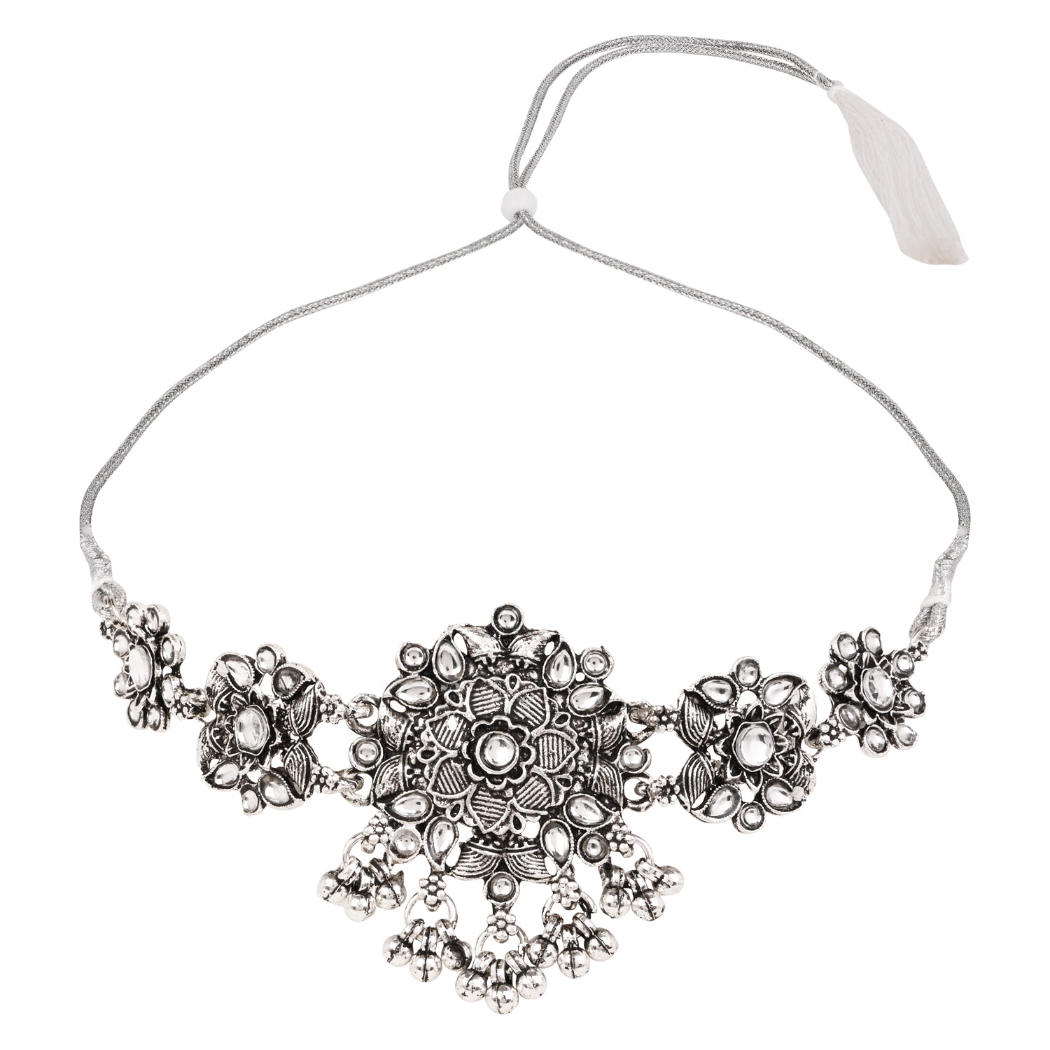 Designer Floral Choker Set - Ethnic Festival Wear