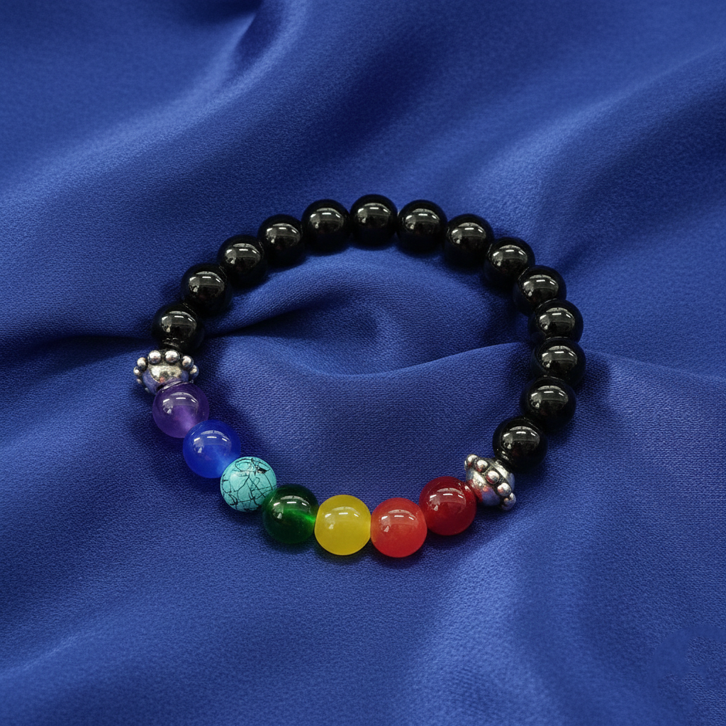 7 Chakra Healing Bracelet For Men & Women - Balances Energy & Promotes Healing