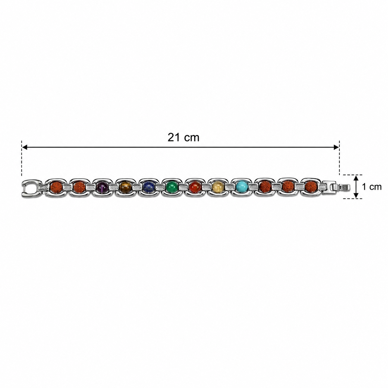 Athvik- 7 Chakra Healing Bracelet for Men